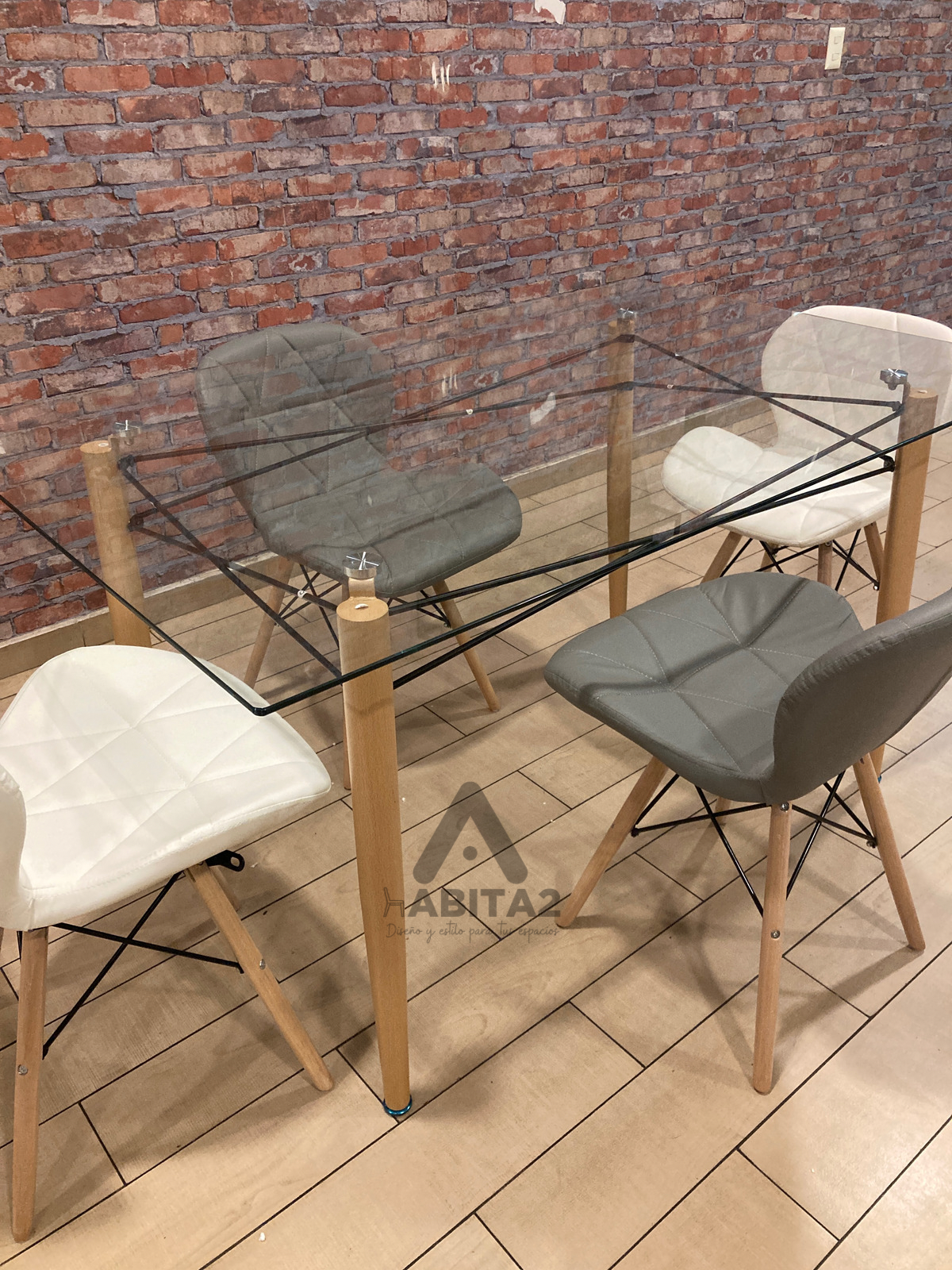 MESA TIPO EAMES RECTANGULAR CHARLES 140CM-3
