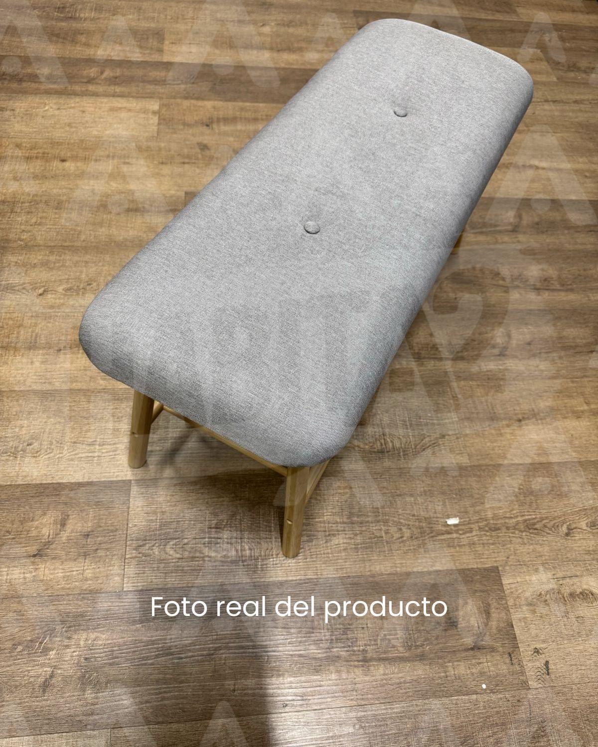 BANQUETA MULTIFUNCIONAL ZAPATERO COMFY ASIENTO ACOLCHADO TAPIZADO - GRIS-3