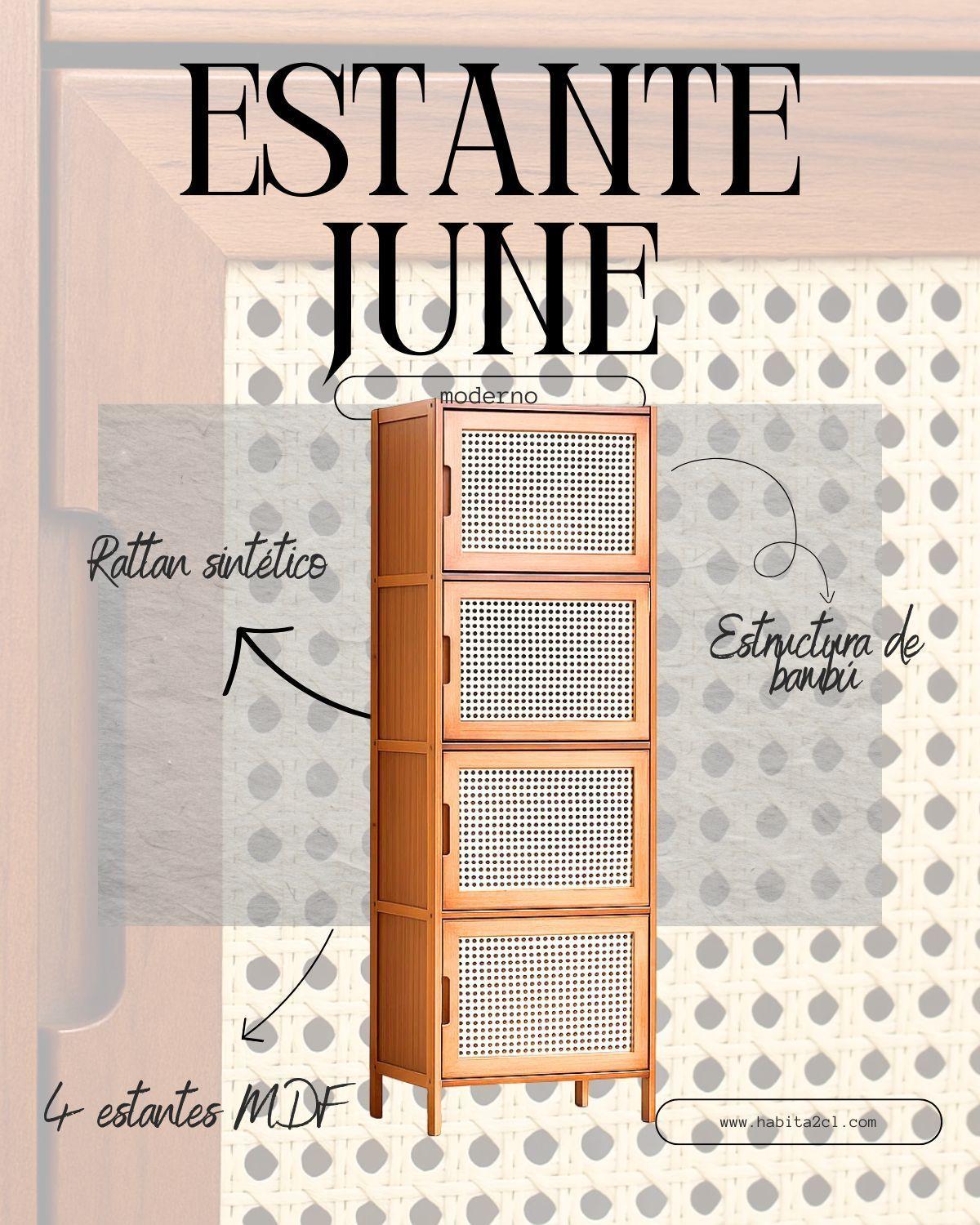 Estante Vitrina June-1
