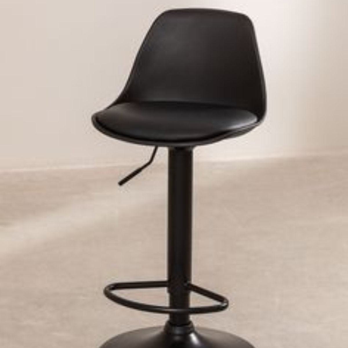 TABURETE DE BAR ALTURA REGULABLE ELEGANTE MOBY -4