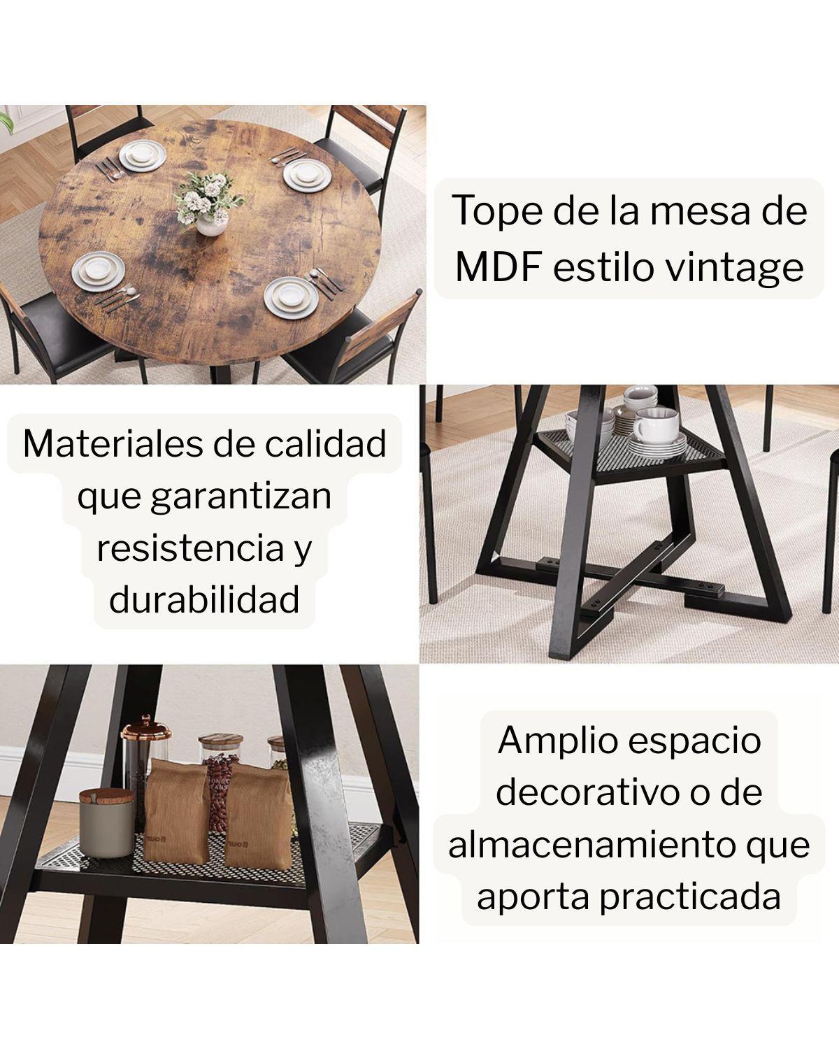 MESA 120 CM REDONDA COLONIA -3