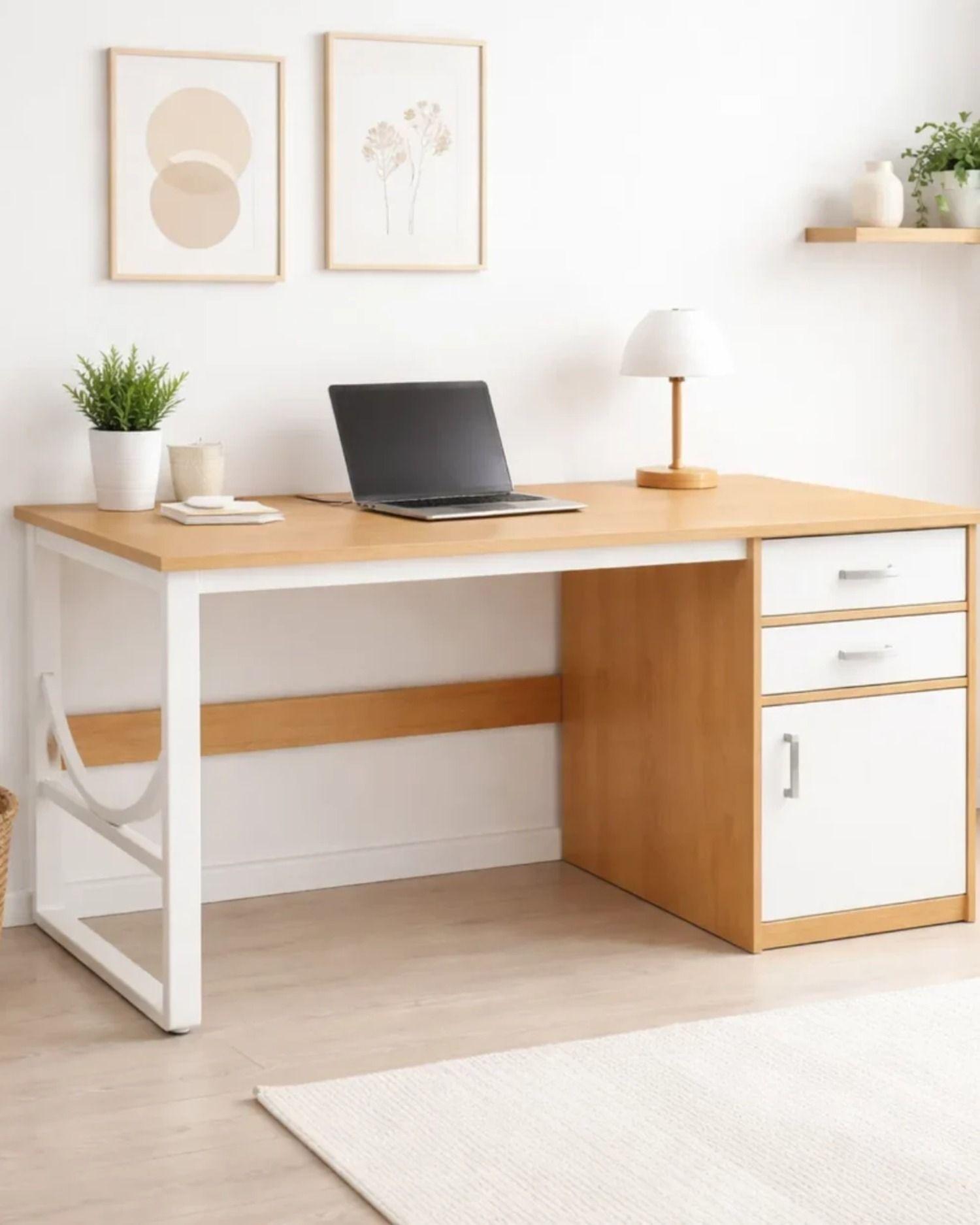 Escritorio 120 cm Kale MDF y Metal-1
