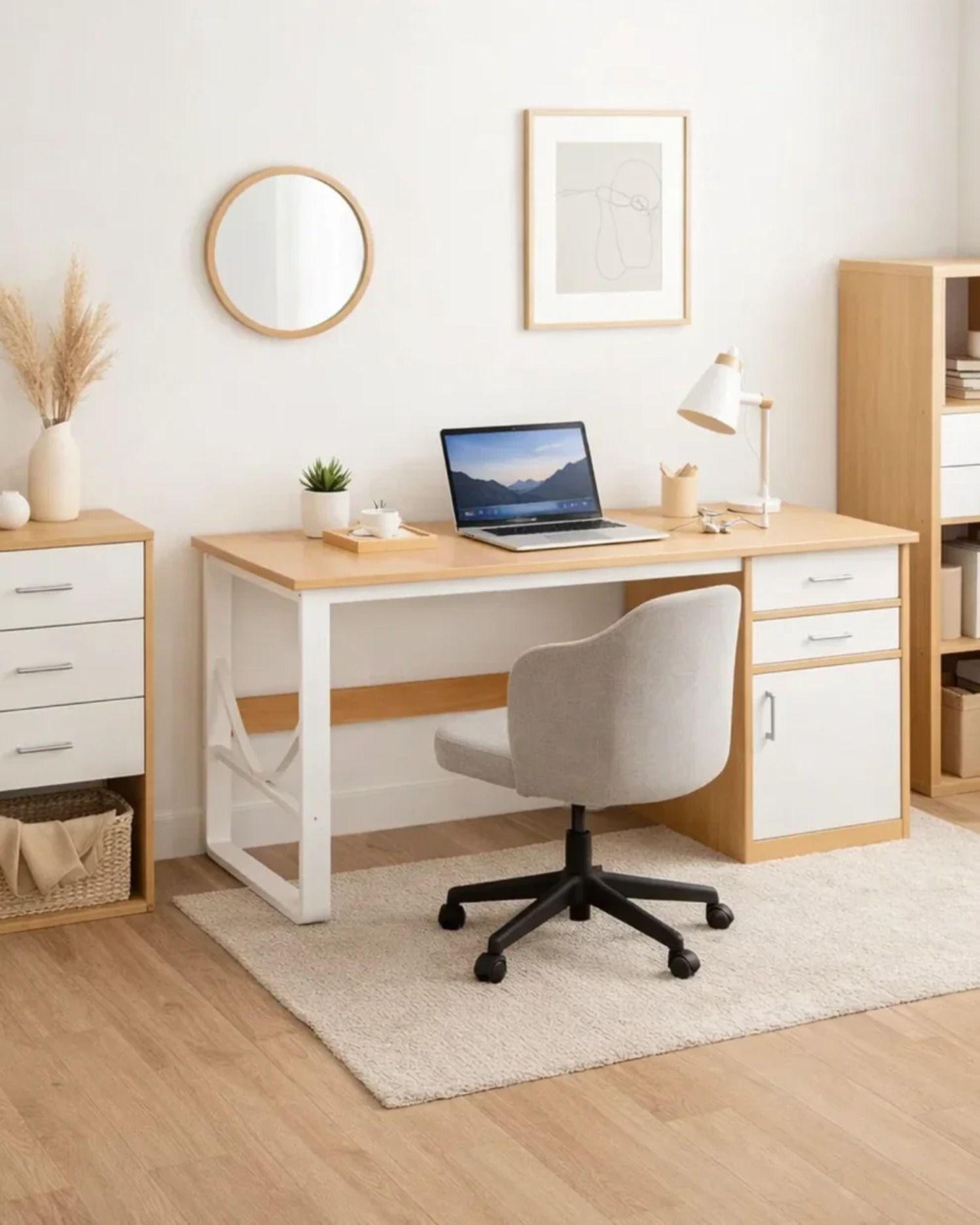 Escritorio 120 cm Kale MDF y Metal-2