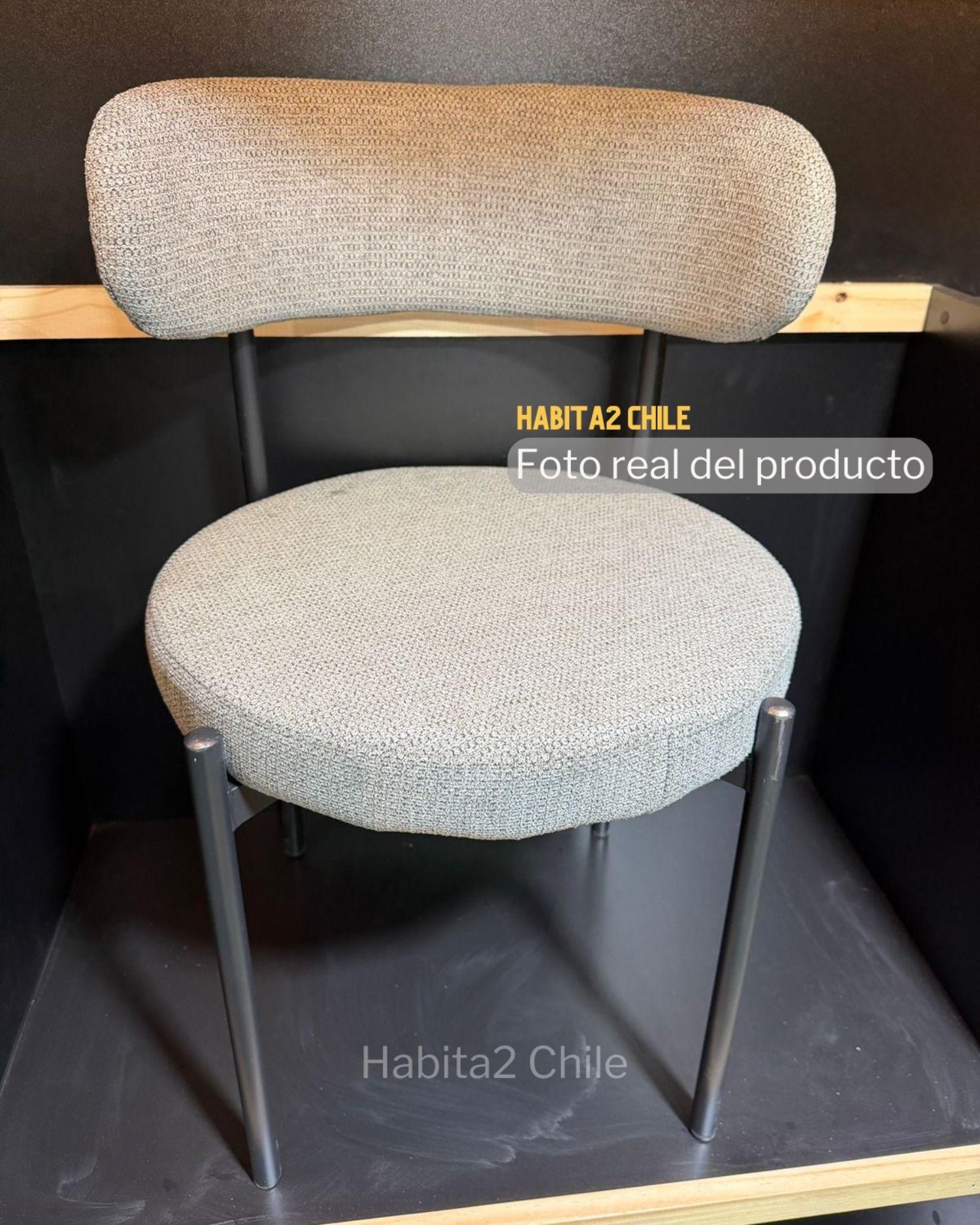 Silla de Comedor Metalica Denver Acolchada-3