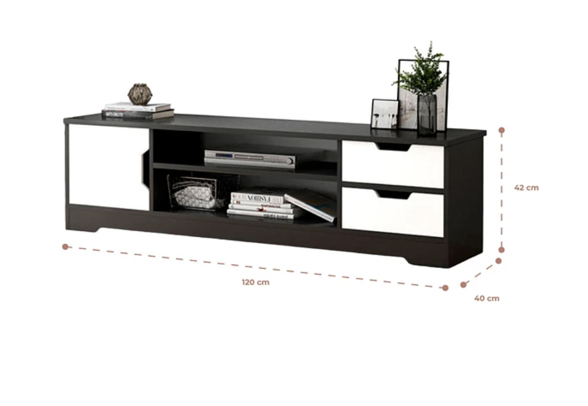 RACK 120CM O BUFFET BLACK -4