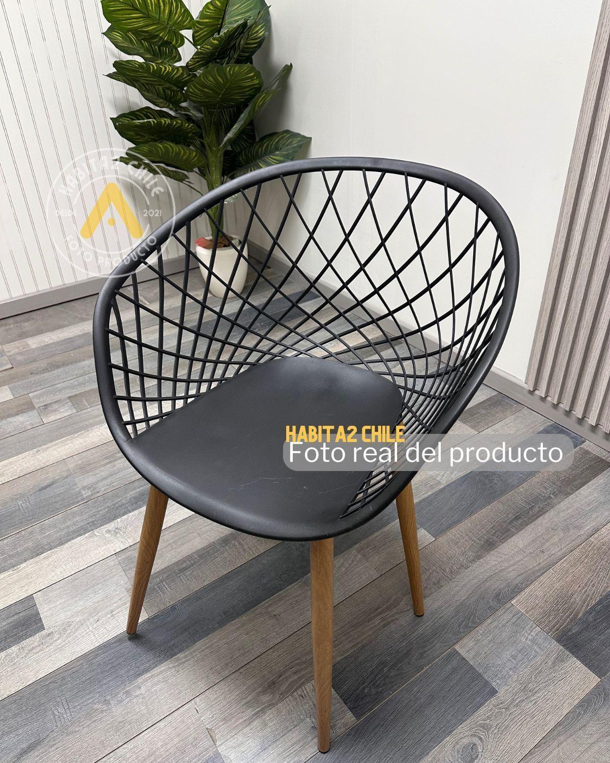 PACK 2 SITIALES BUTACA MESH POLIPROPILENO PARA LIVING O TERRAZA-2