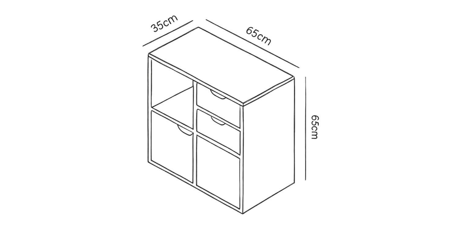 Estante Almacenamiento Mini 65 cm Ignacio-5