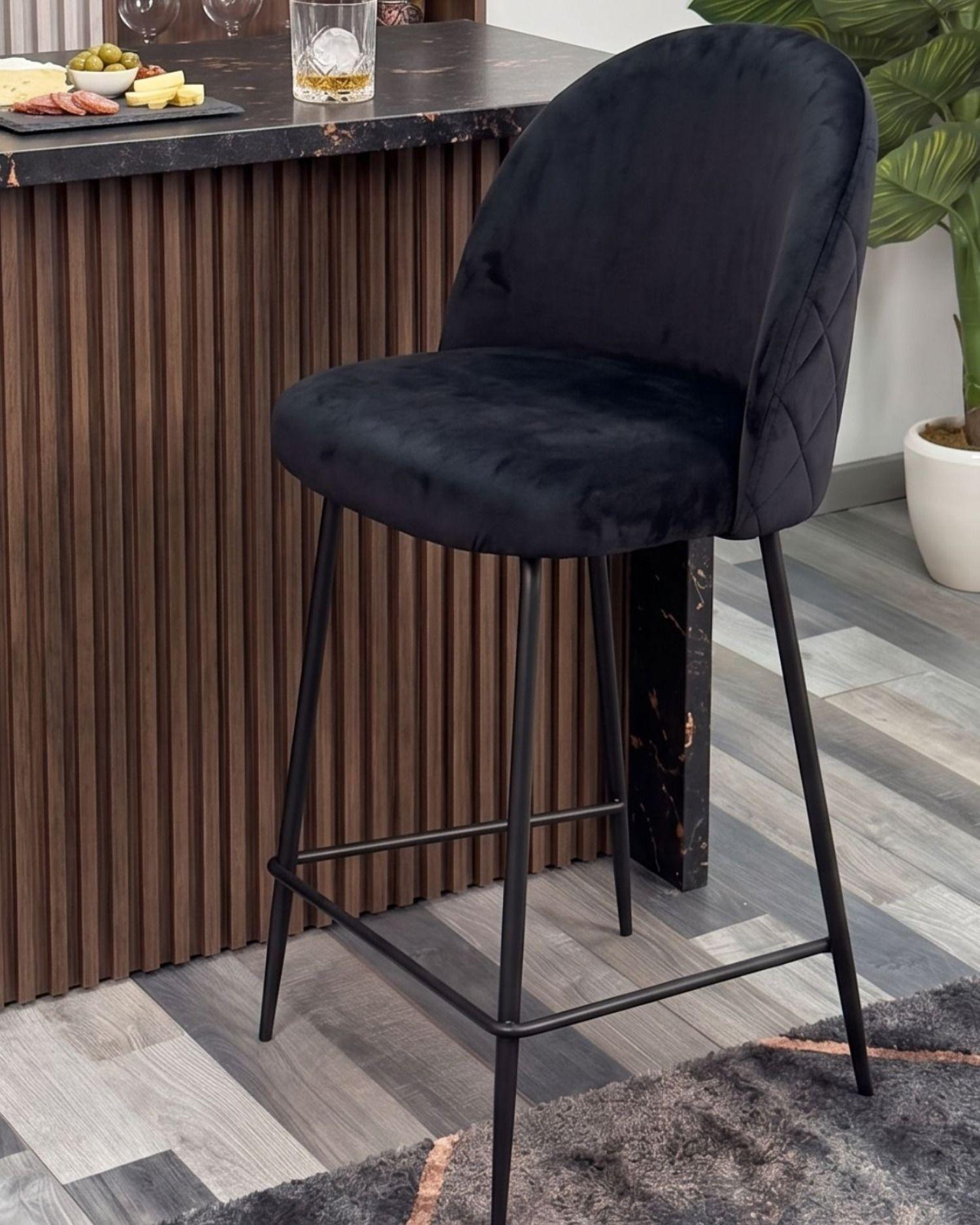 Pack 2 Taburetes de Bar Deluxe Black-4