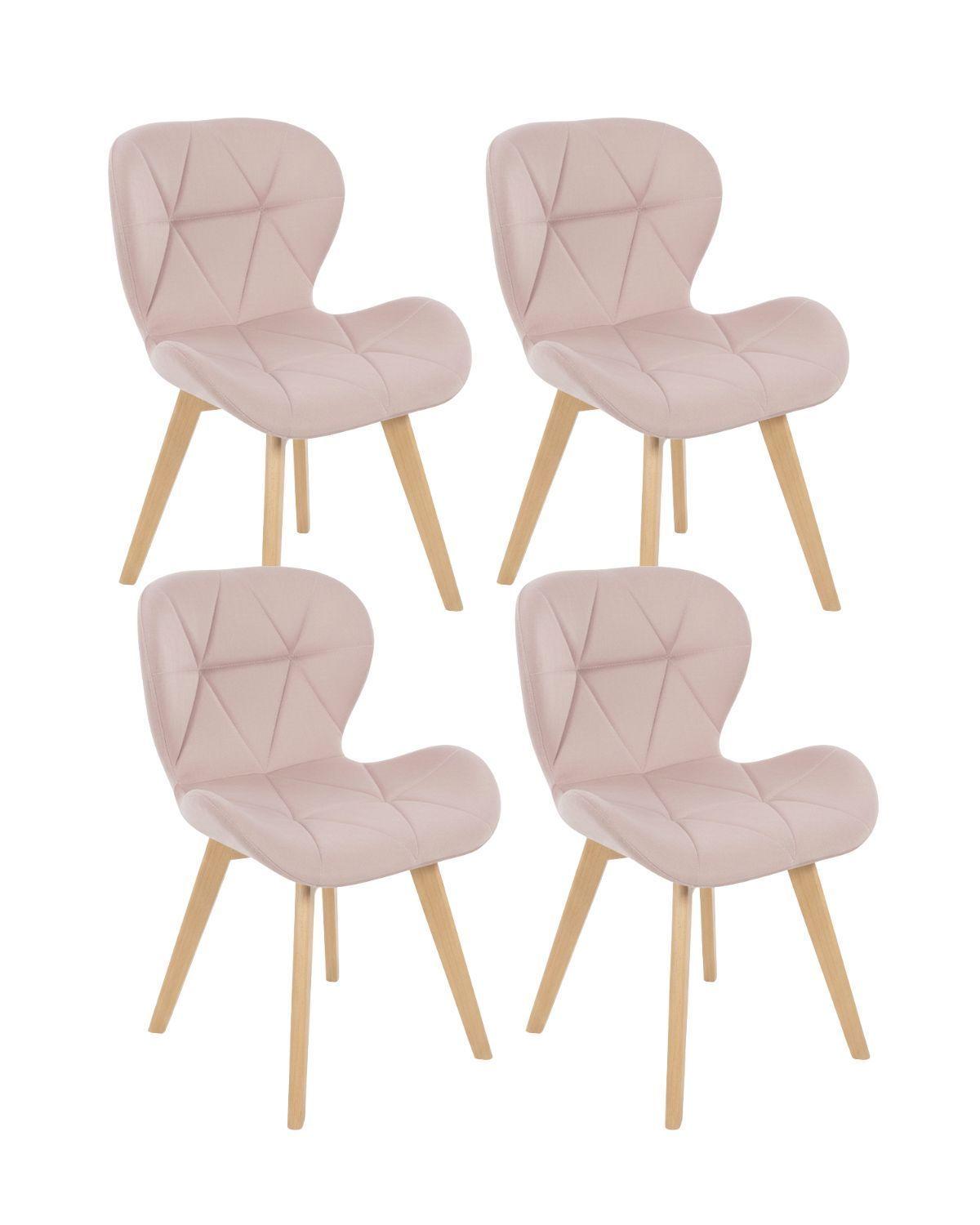PACK 4 SILLAS VELVET PARA COMEDOR O LIVING TERCIOPELO -0
