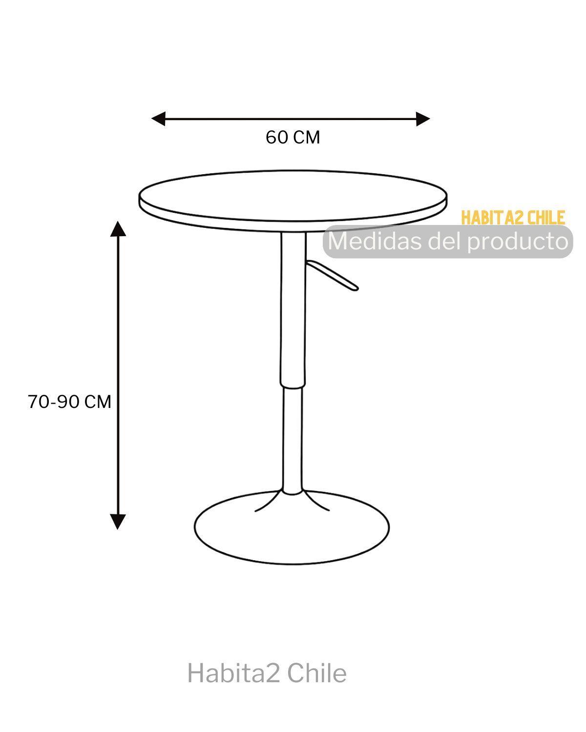 Set de Bar 2 Puestos Ajustable Brooklyn Coffee-2