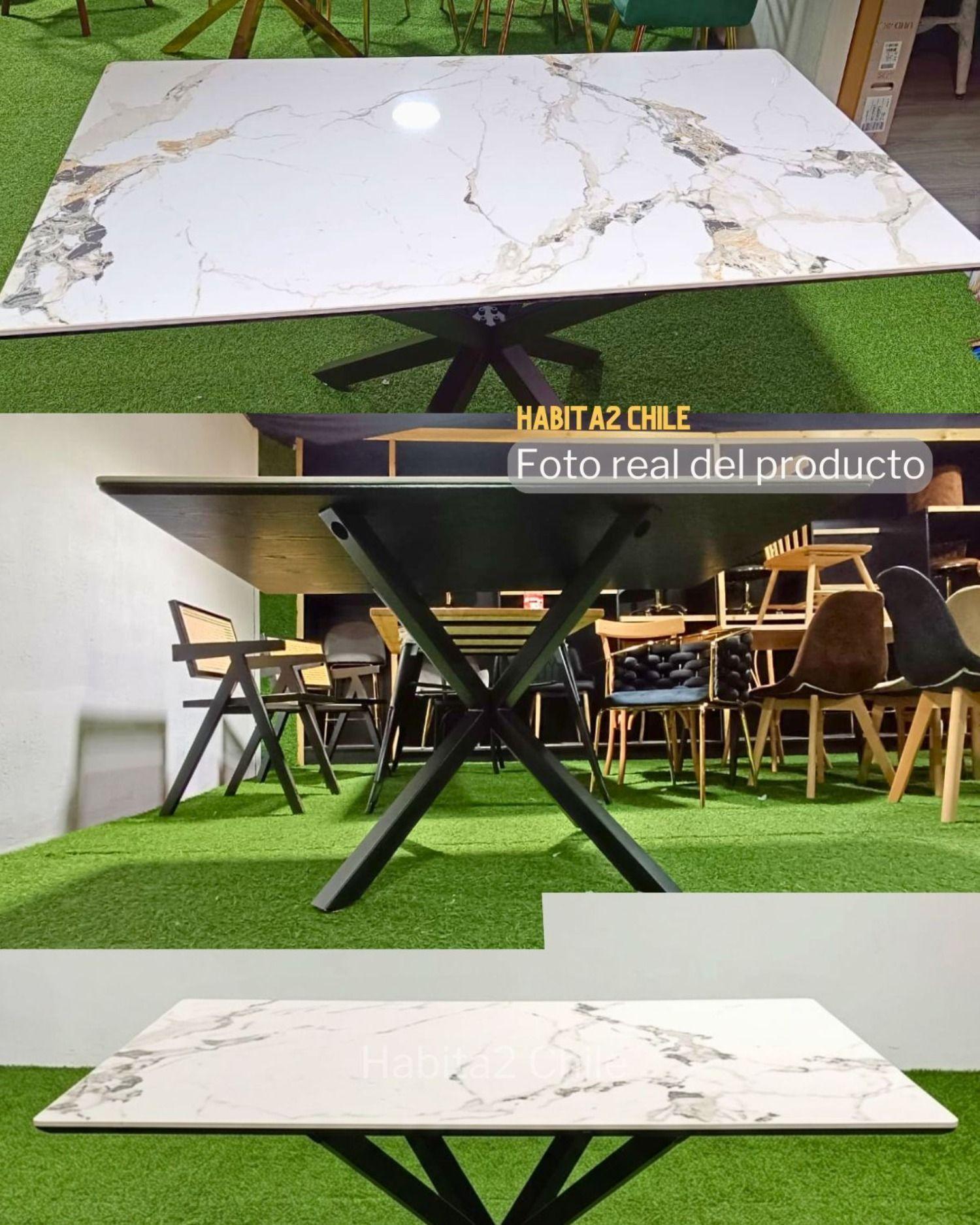 Mesa Rectangular de Comedor Becca 180X100X75-6
