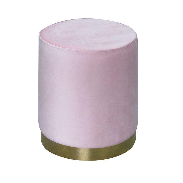 POUF OLIVIA DE TERCIOPELO PUFF PARA LIVING ELEGANTE-0