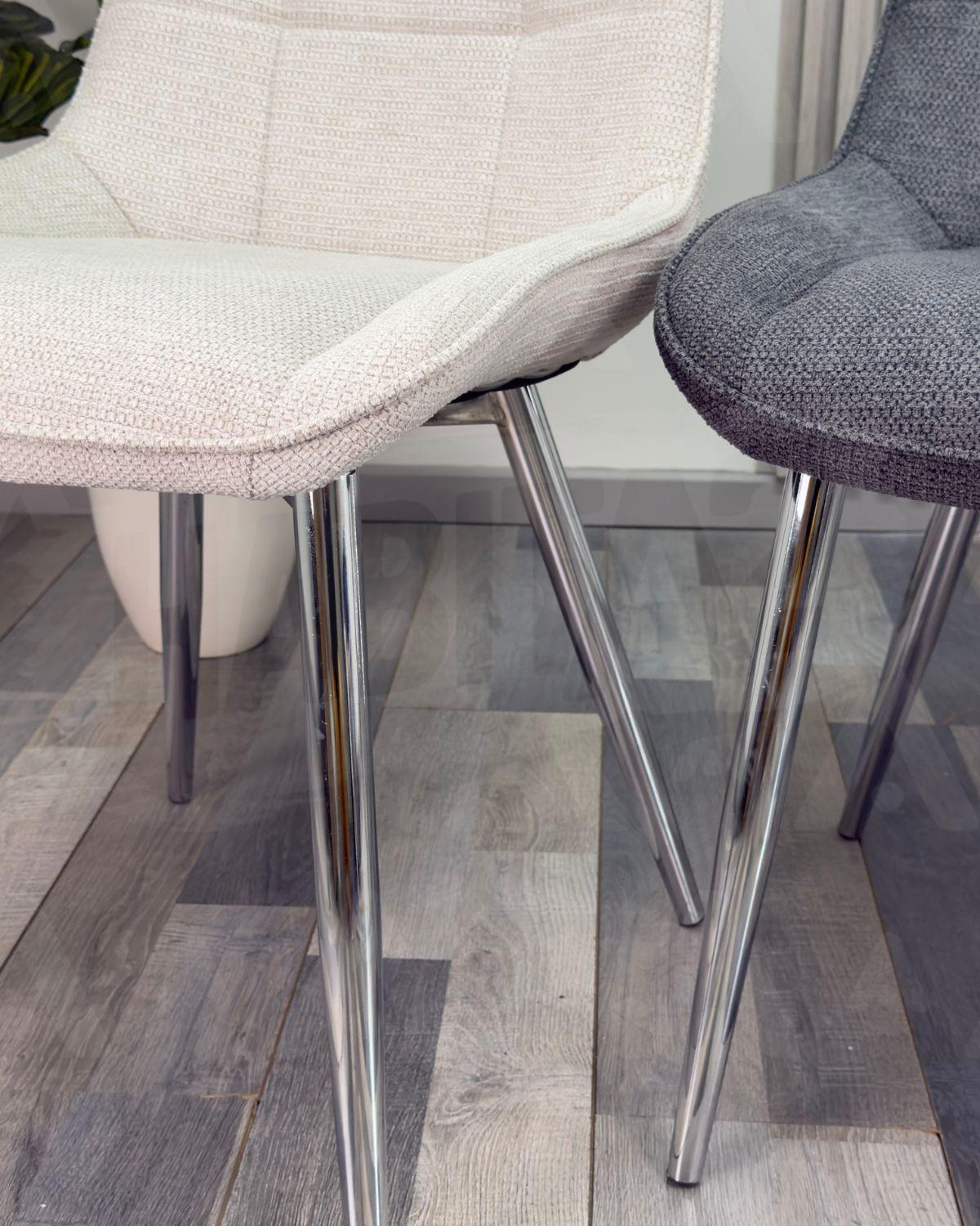 SILLA TAPIZADA BASE PLATEADA MODERNA MERICHAIR-3