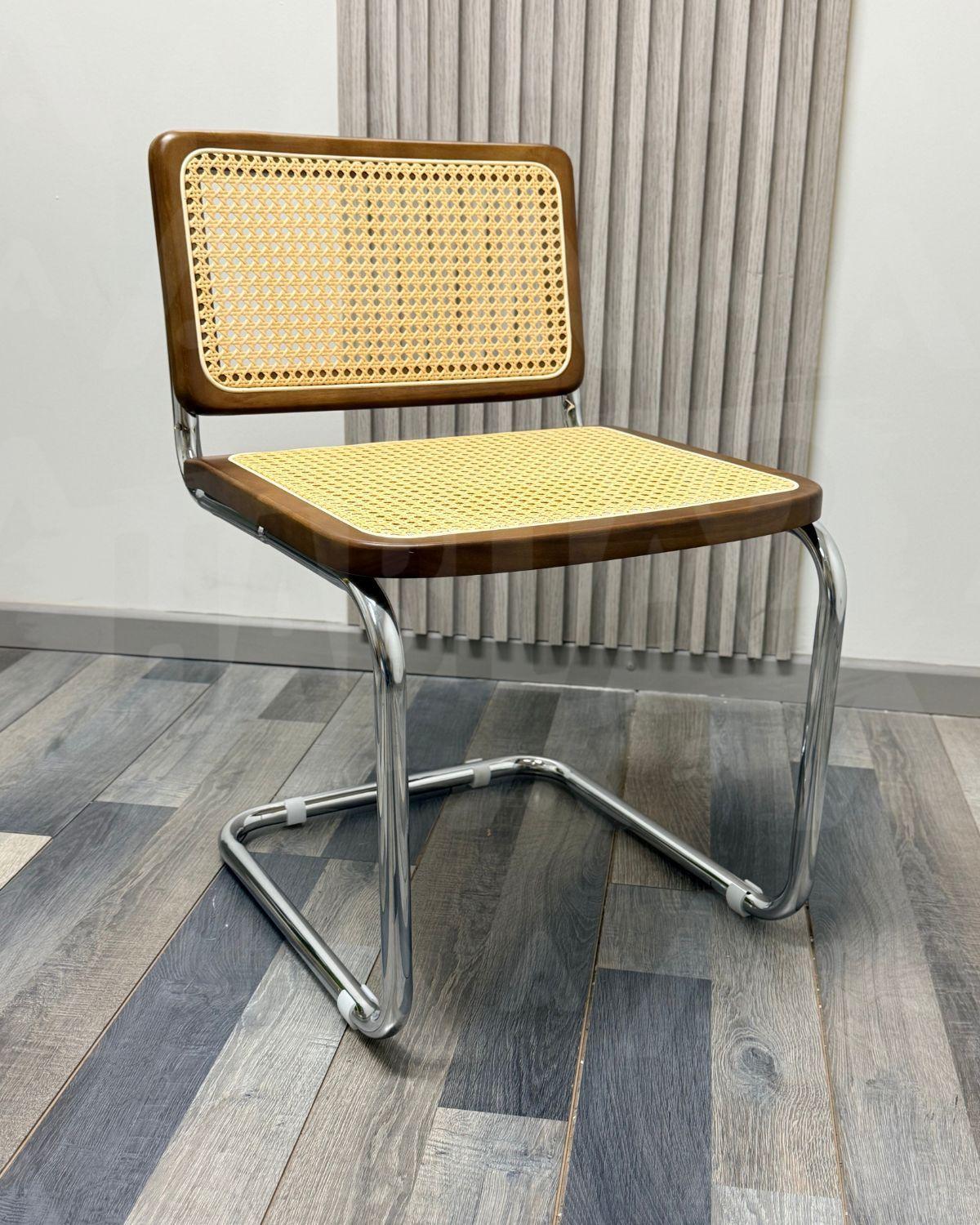 PACK 2 SILLAS DE MADERA Y RATTAN BREUER - WALNUT-4