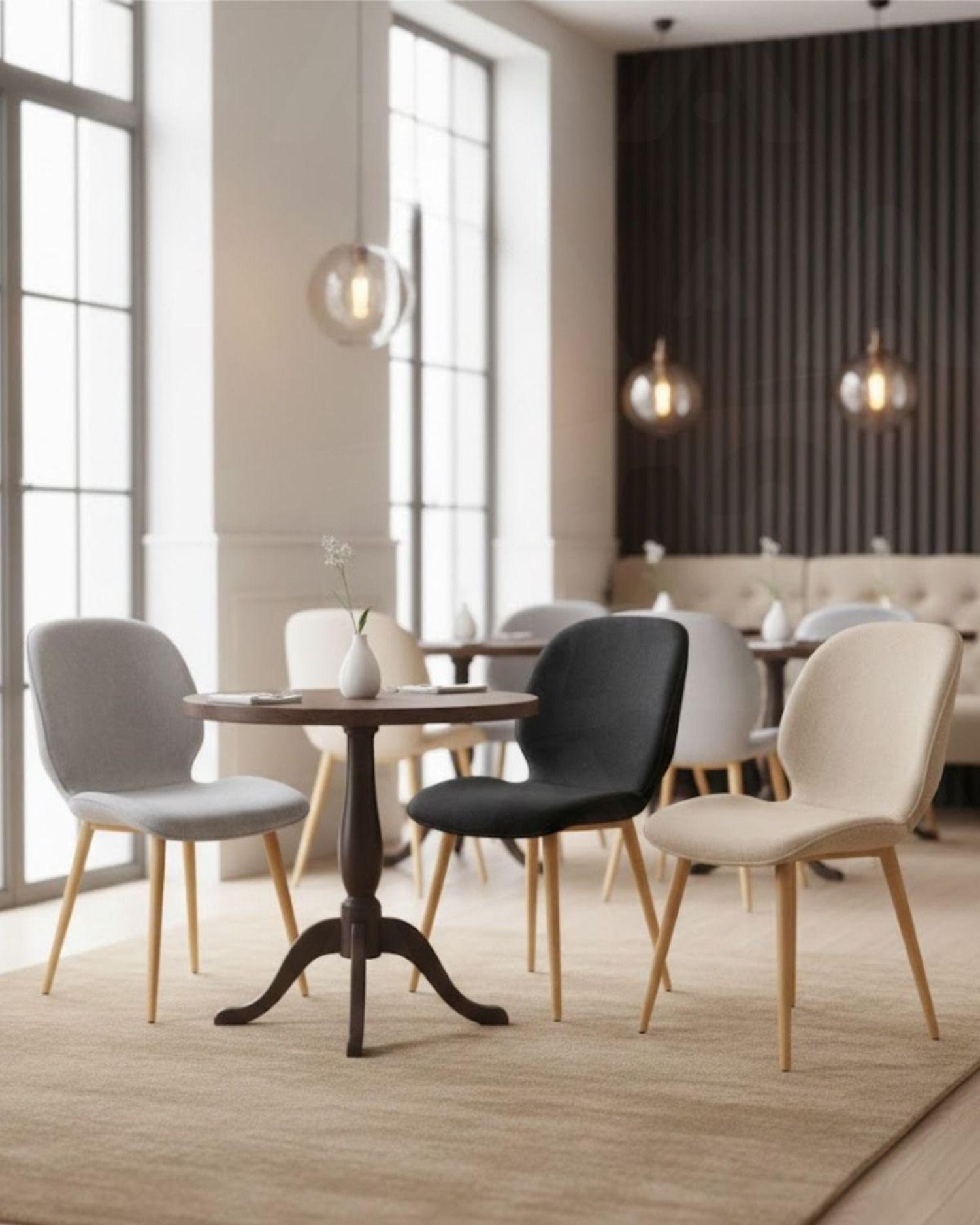 PACK 4 SILLAS TAPIZADAS EN LINO PARA COMEDOR GABRIELY-2