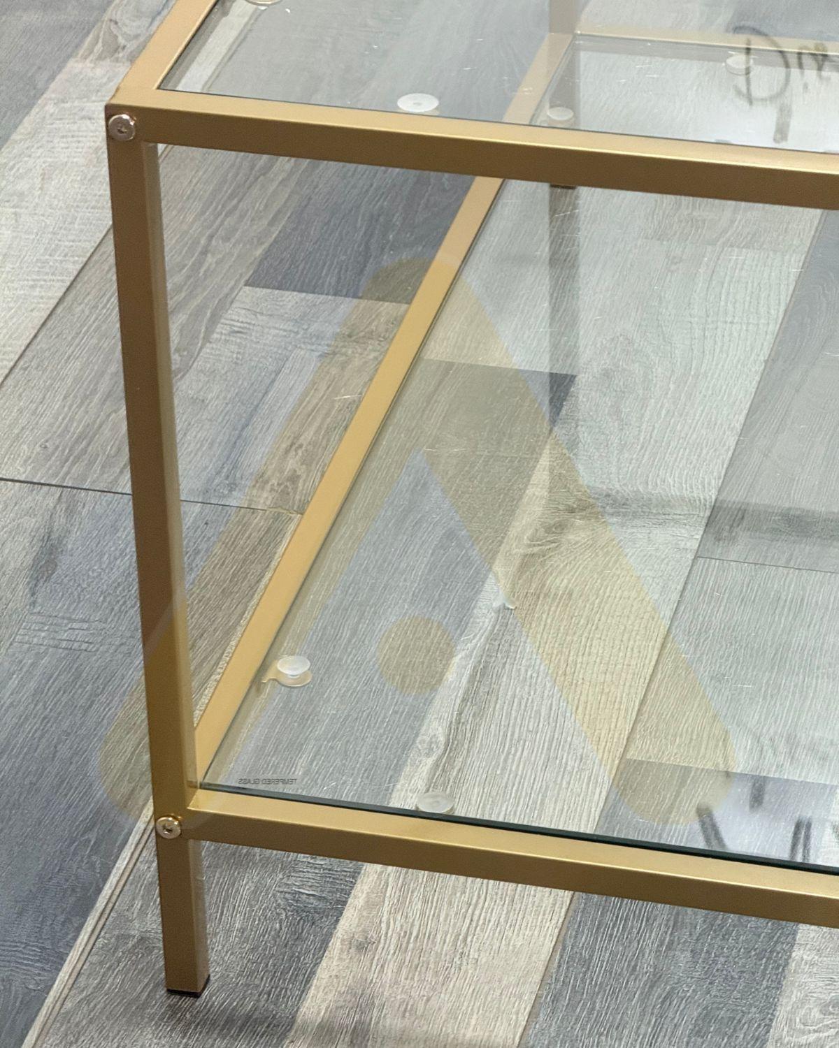 MESA DE CENTRO 80x80 VERONA VIDRIO TEMPLADO GOLDEN-3
