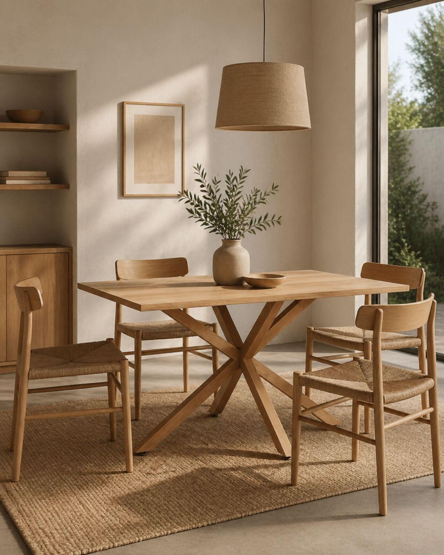 Mesa Escandinava Rectangular 160x90cm-3