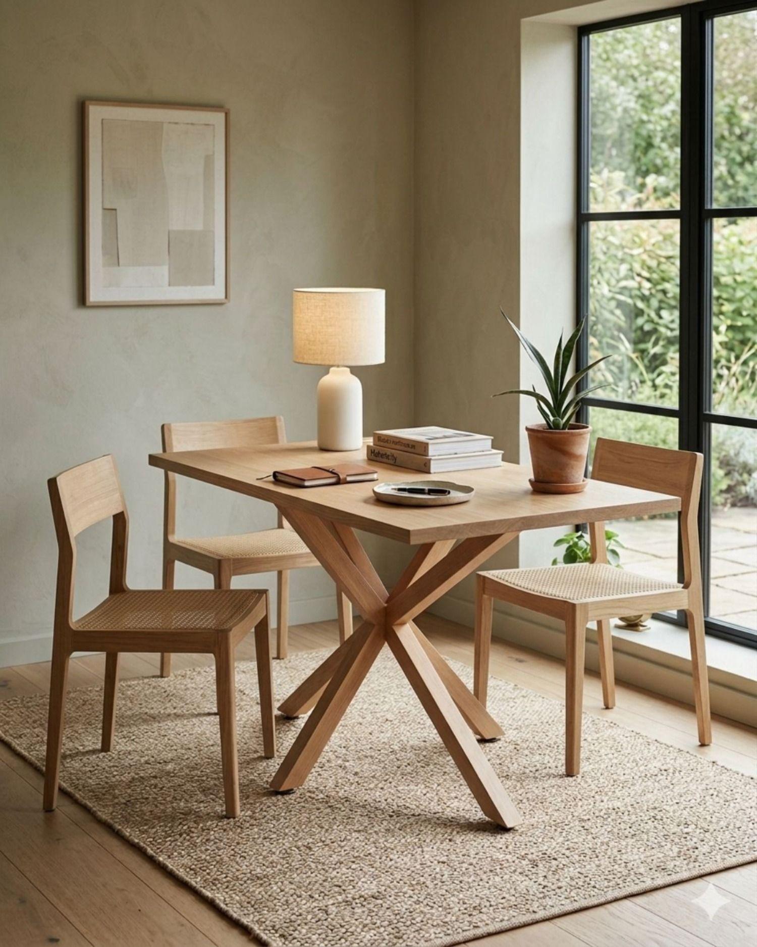 Mesa Escandinava Rectangular 160x90cm-4