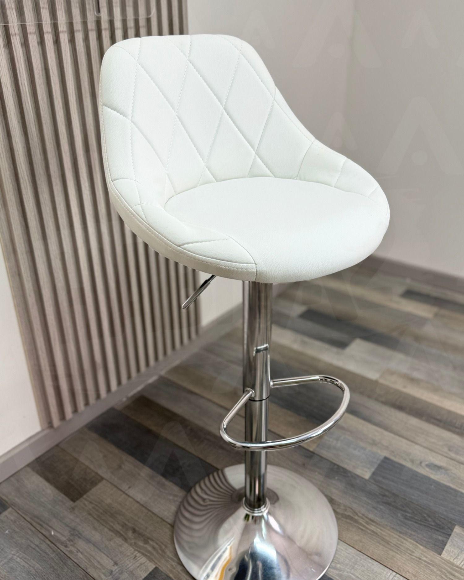 PACK 4 SILLAS DE BAR AJUSTABLES ECOCUERO DANI-3