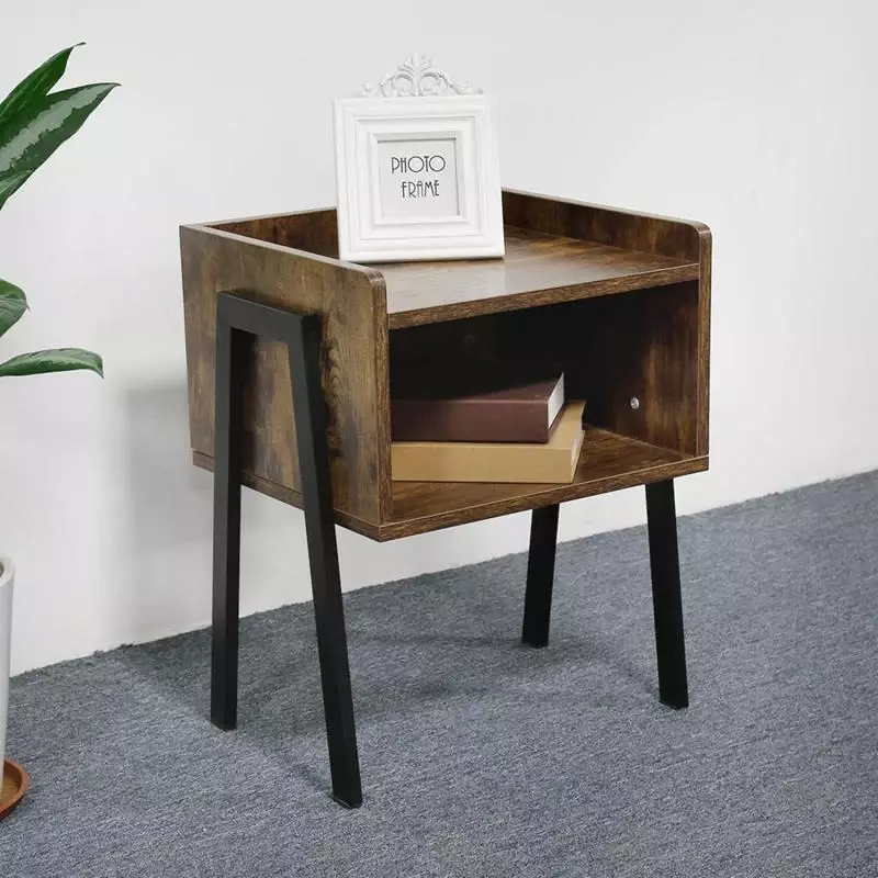 MESA AUXILIAR VELADOR RUSTICO-3