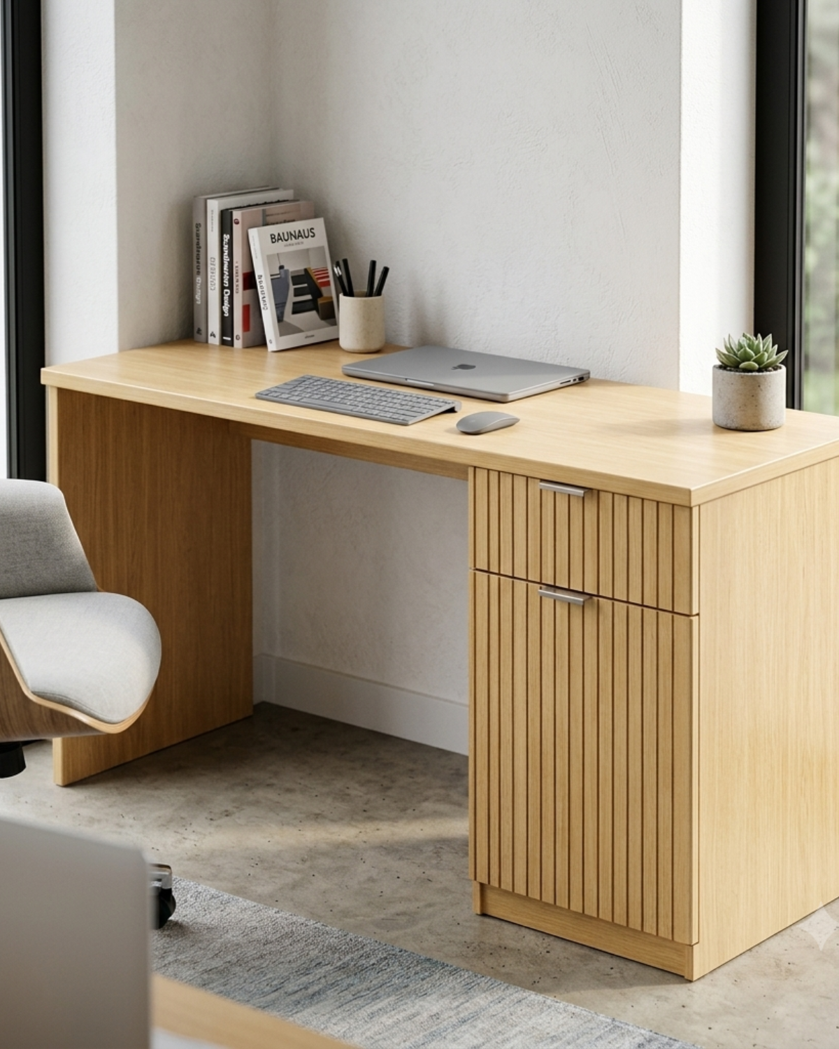 Escritorio Wave 120 cm Madera-5