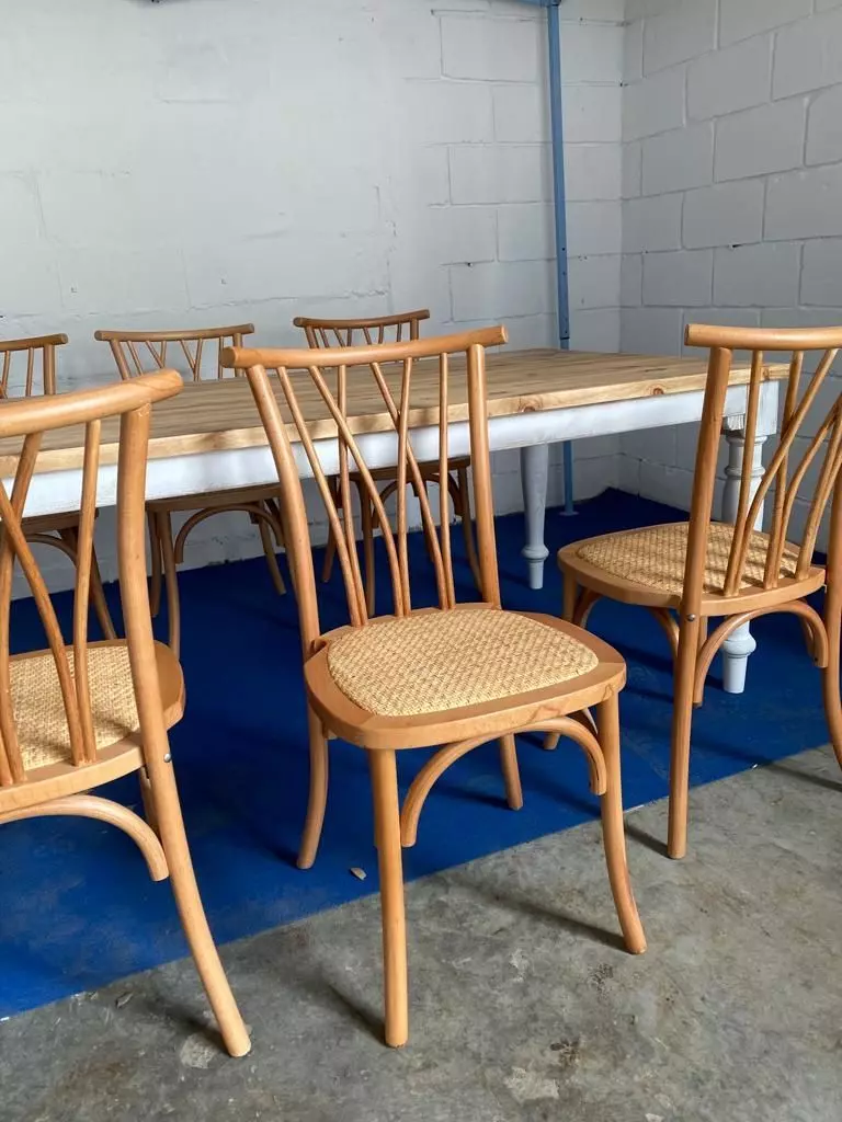 SILLA DE MADERA AMELIA PARA COMEDOR - 2 UNIDADES-2