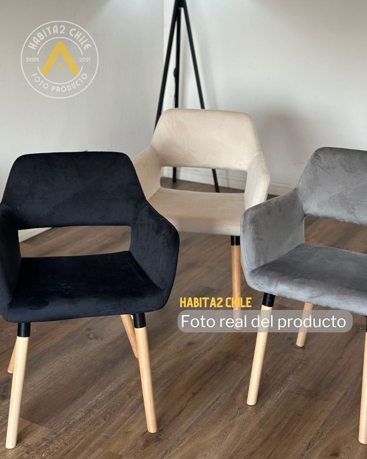 Silla sitial terciopelo Mindy -3