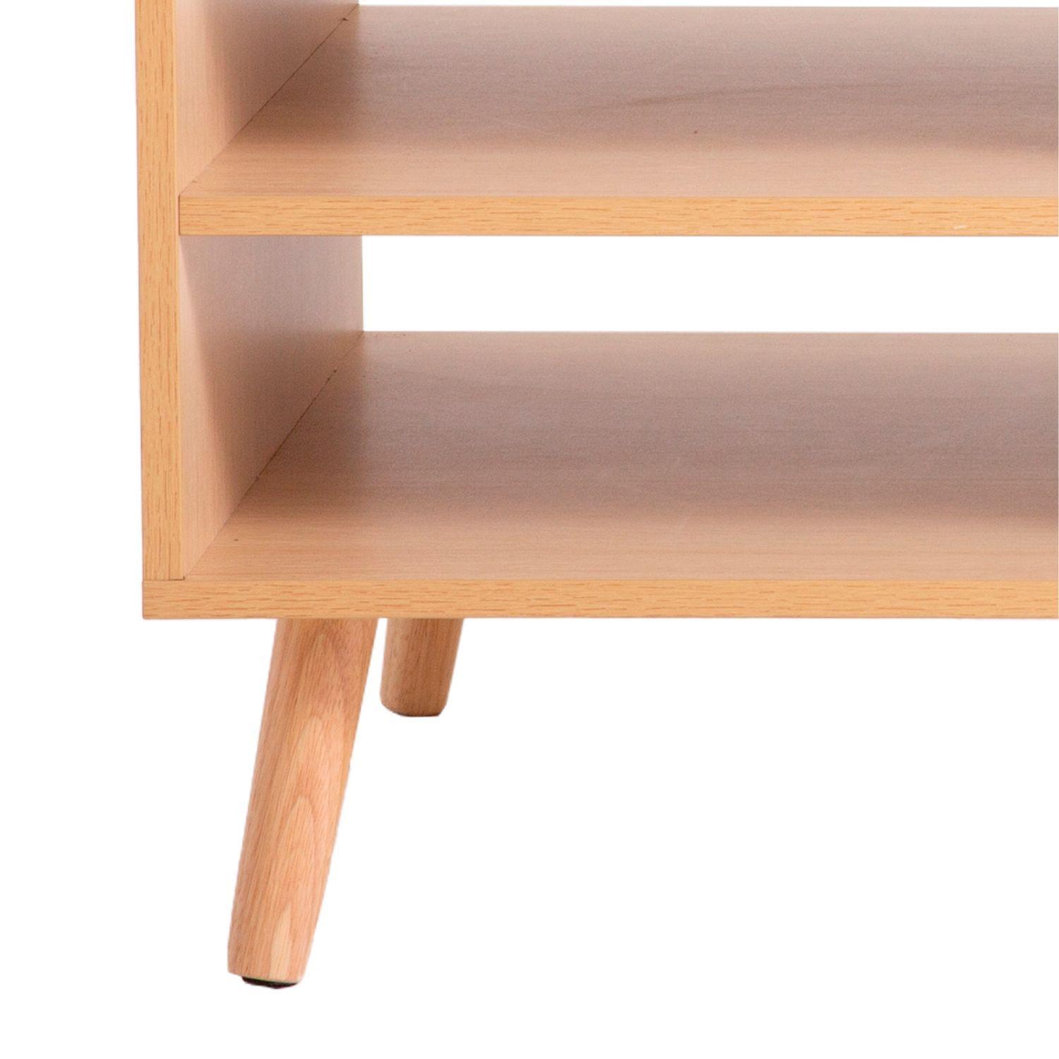 MESA DE CENTRO RUSTICA CON RATTAN Y MADERA MDF 100CM-4