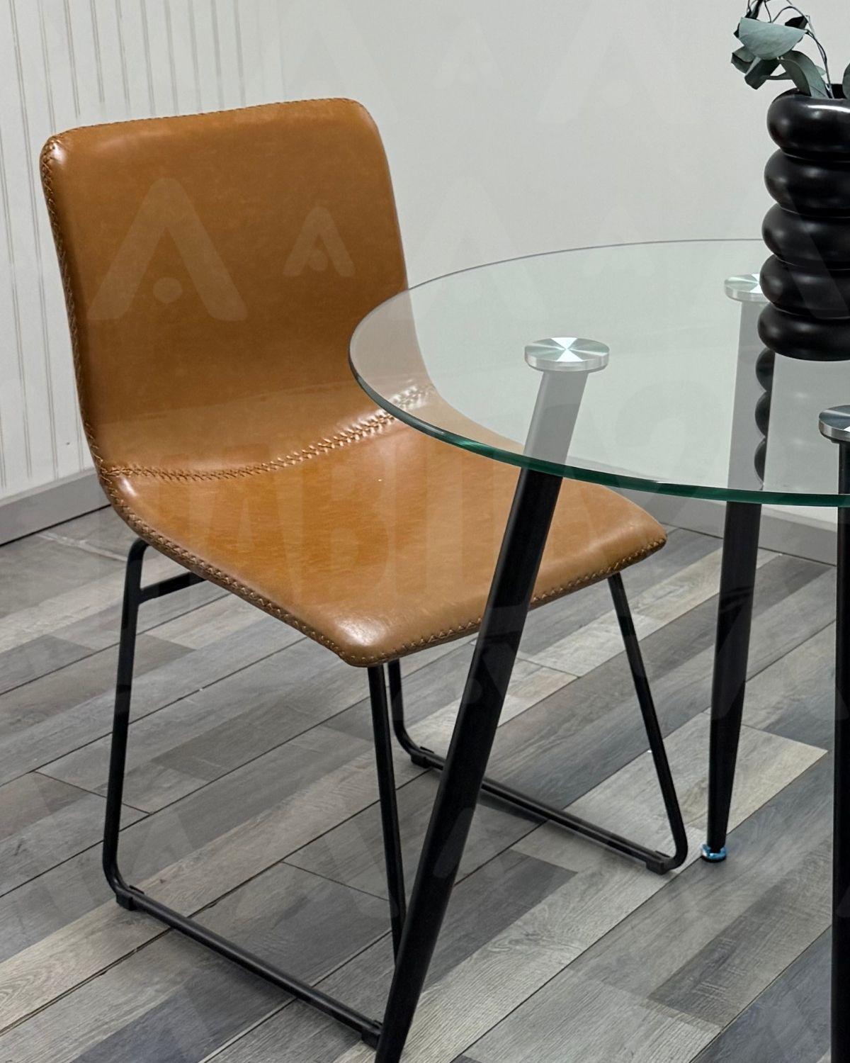 COMEDOR 4 PUESTOS LEAH MINIMALISTA 100 CM-4