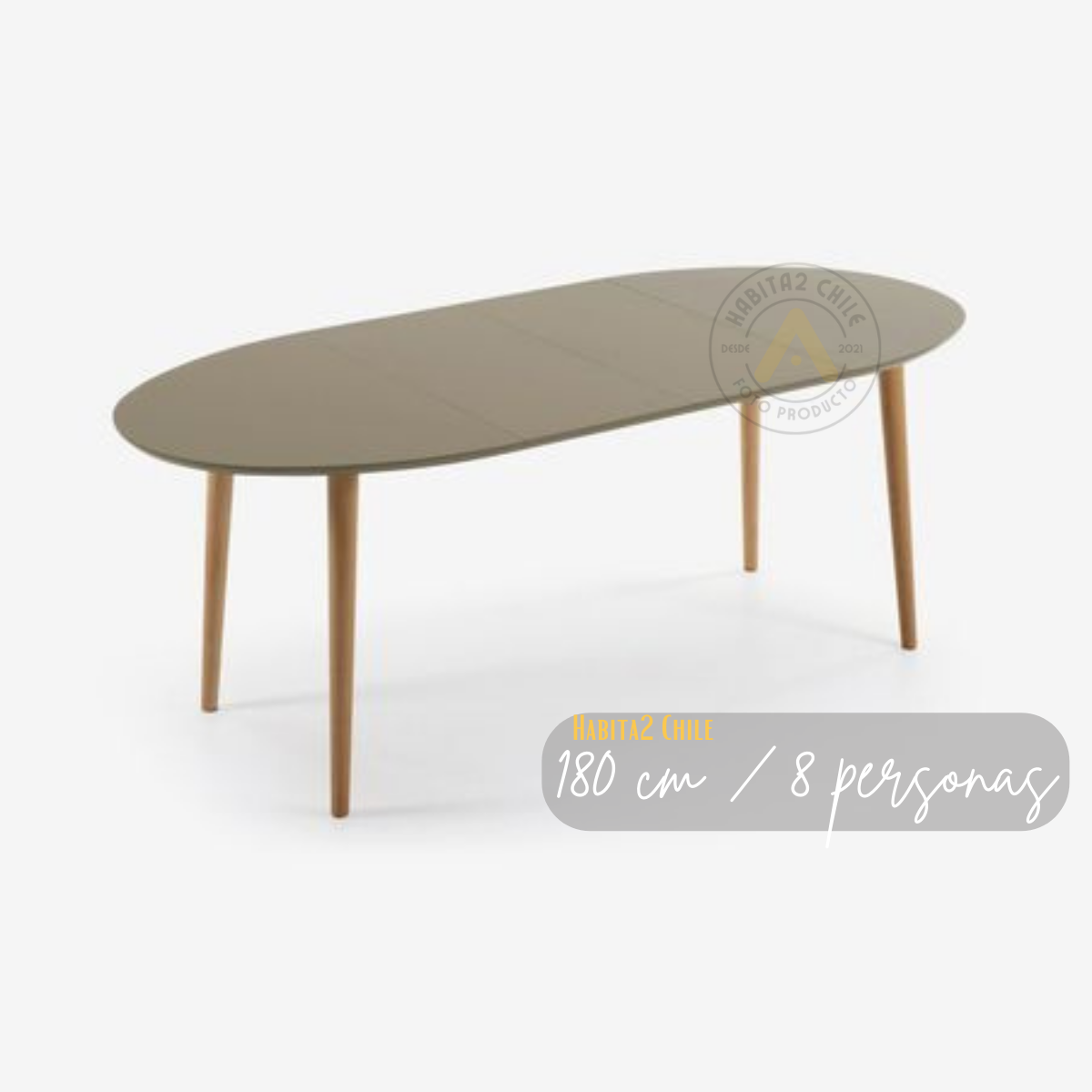 Mesa de Comedor Extensible 120-180 cm-4