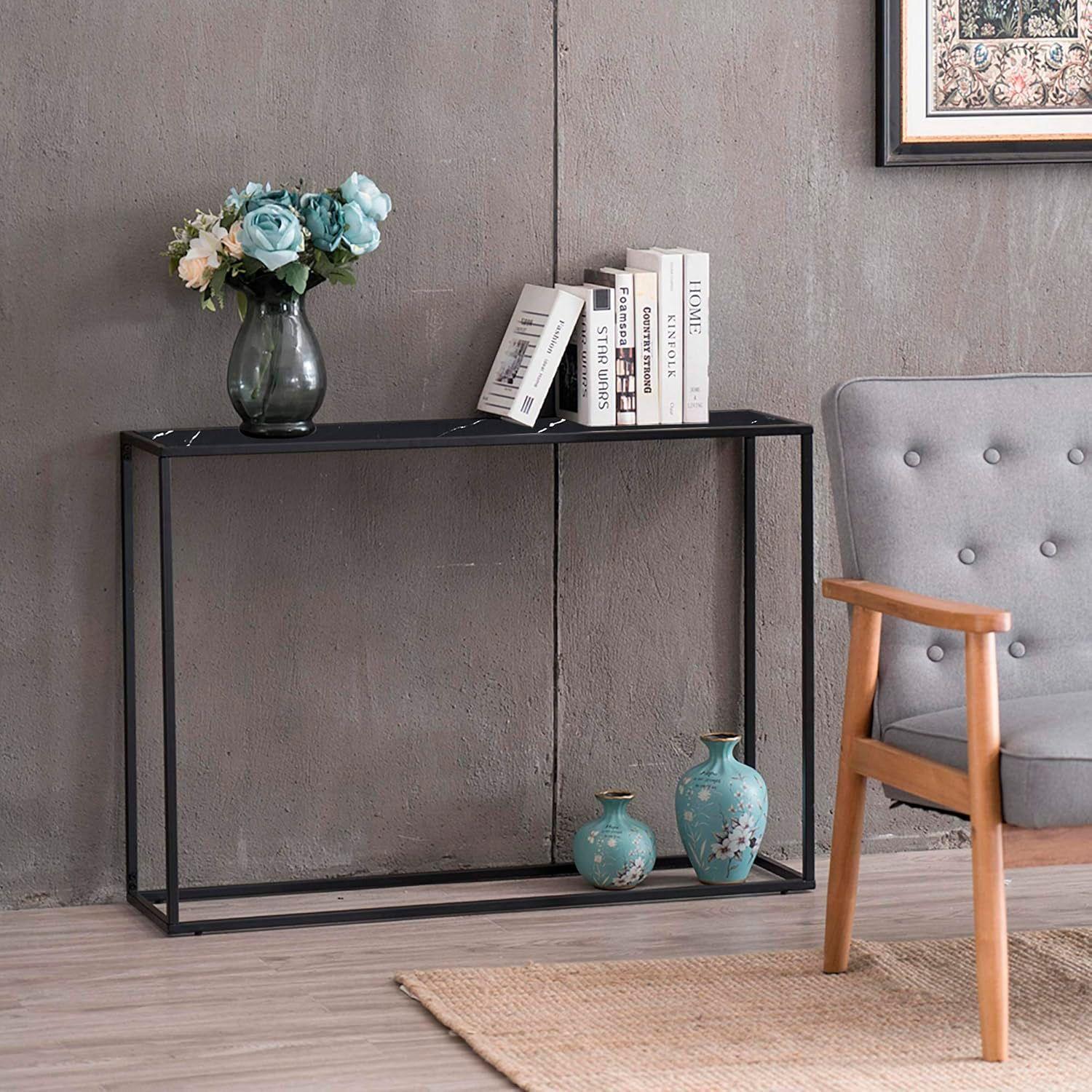 ARRIMO BLACK MDF SIMIL MARMOL METALICO NEGRO-2