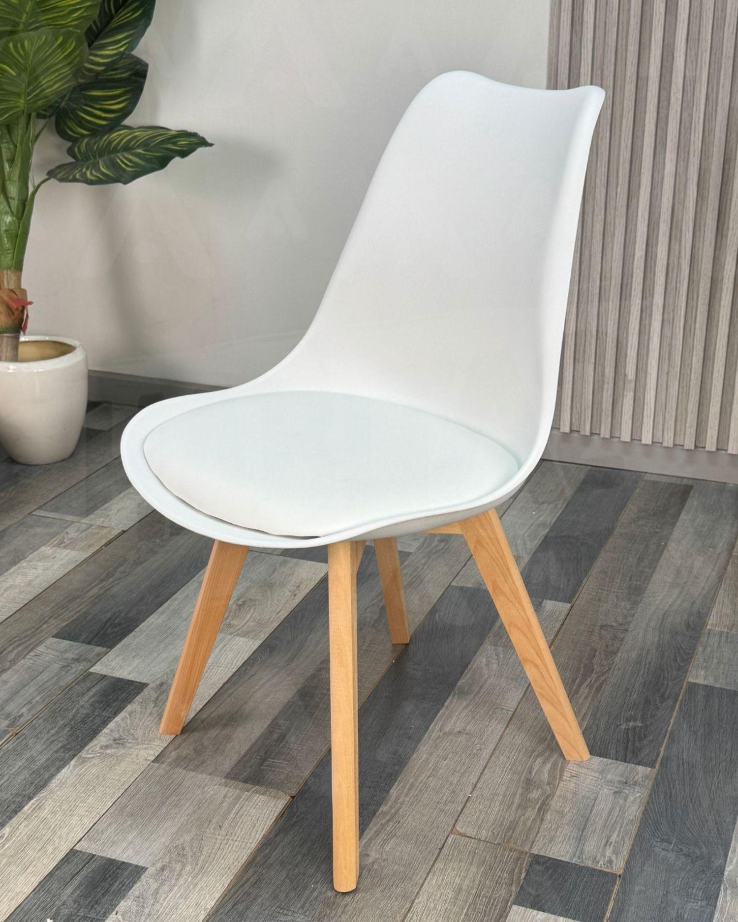 Silla De Comedor Tulip Asiento Acolchado-4