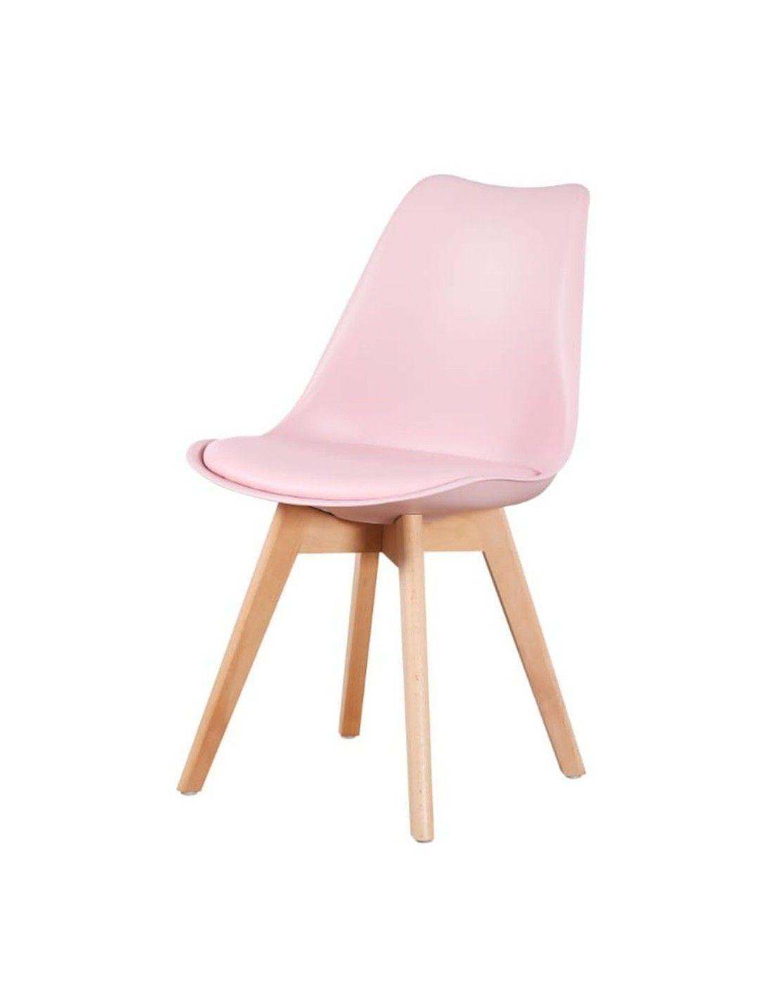 Silla De Comedor Tulip Asiento Acolchado-0
