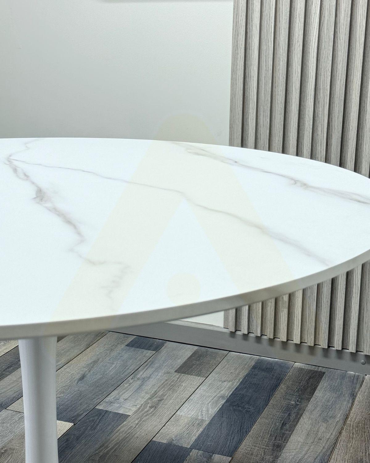 COMEDOR 4 PUESTOS SILLAS MAGUZA MURCIA SIMIL MARMOL BLANCO-3
