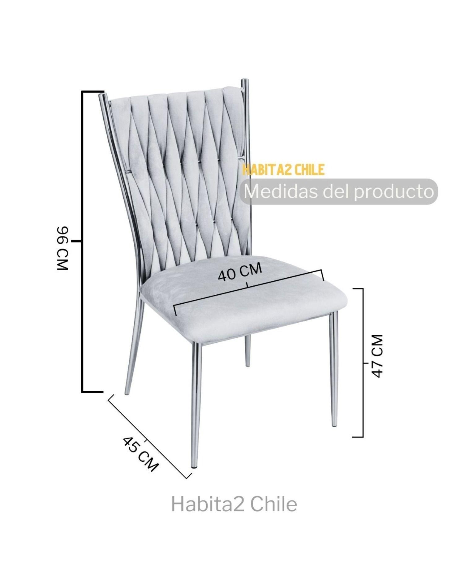 PACK 2 SILLAS DORADAS PARA COMEDOR ARTHUR-1