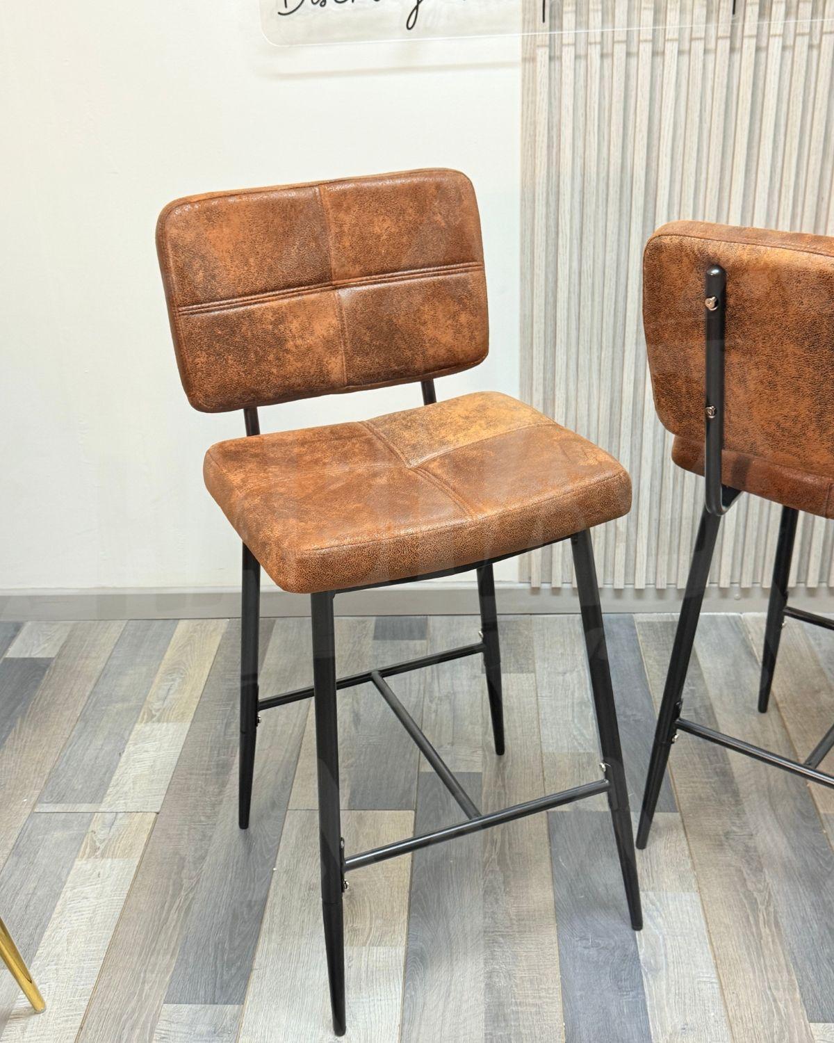 SET DE SILLAS DE BAR ACOLCHADA 68 CM COFFEE - 2 UNID-2
