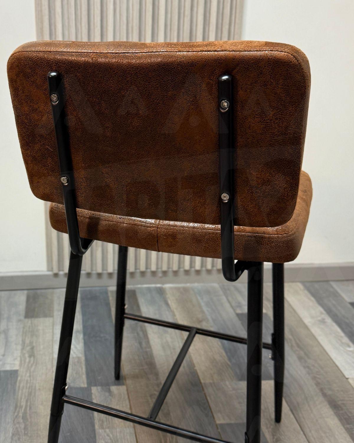 PACK 4 SILLAS 68 CM DE BAR ACOLCHADA COFFEE-6