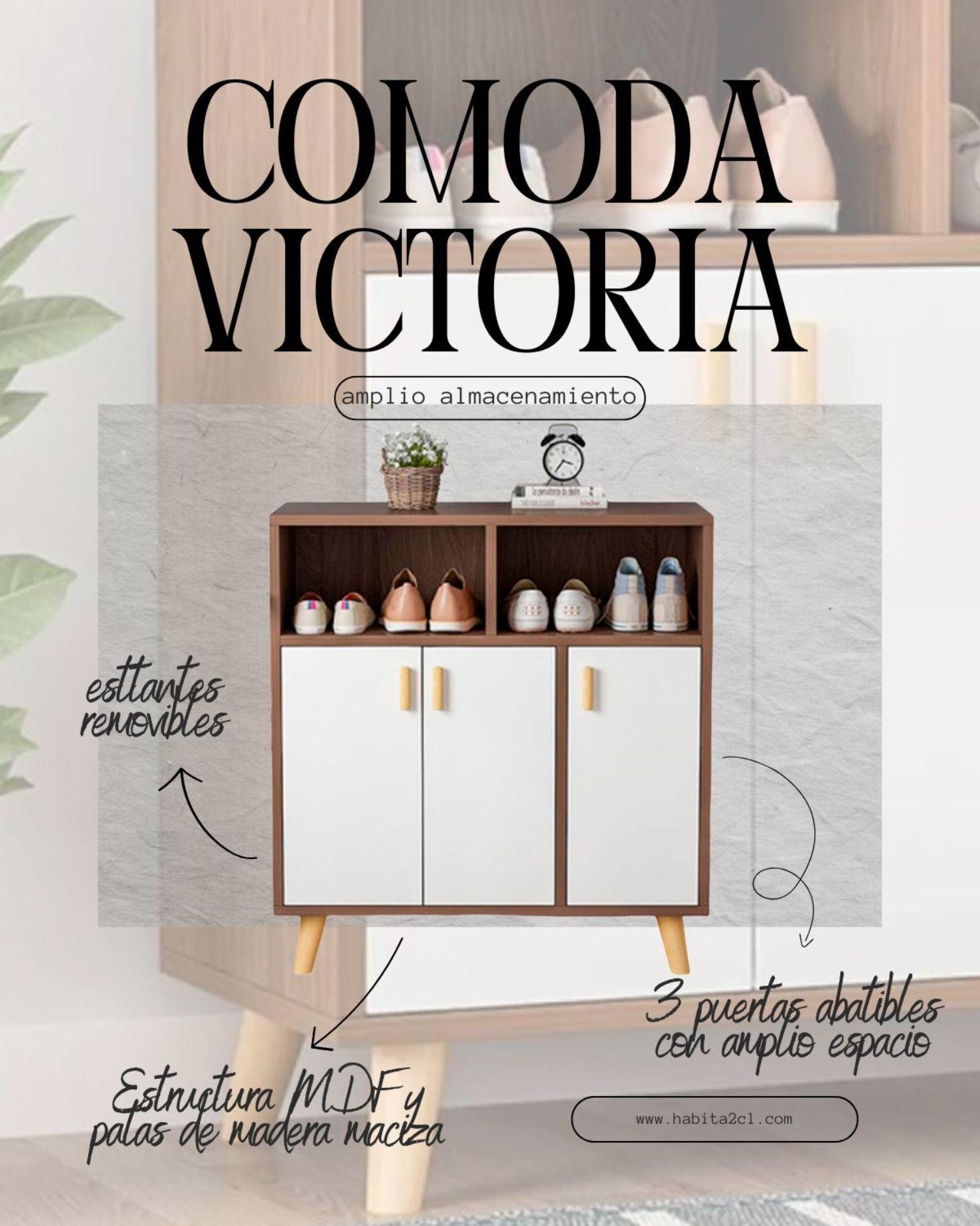 Comoda Zapatero Victoria 90x90x30-6