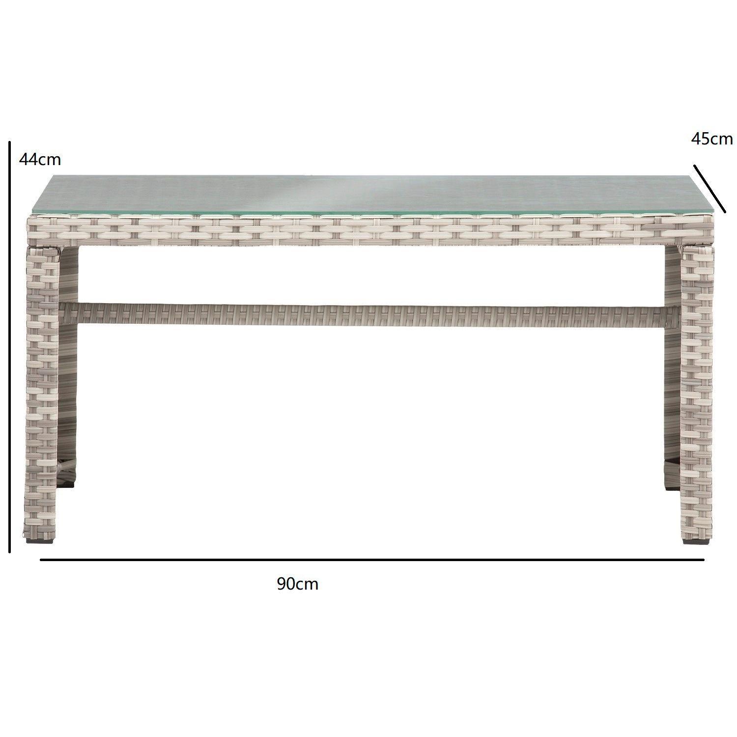 Set de 3 piezas para terraza grey-5