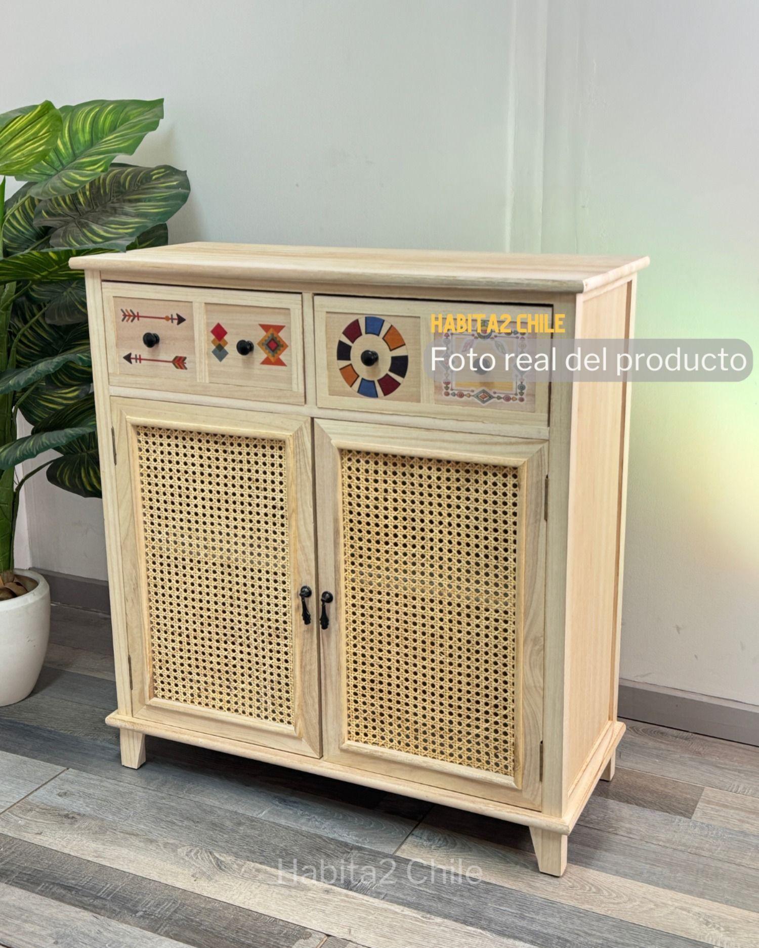 Mueble 2 Cajones y Puertas Pop Art-4