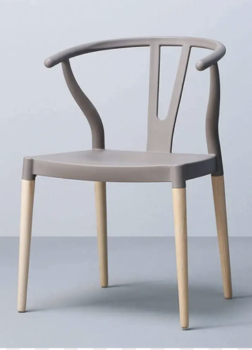 PACK 2 SILLAS WISH ASIENTO POLIPROPILENO ESTRUCTURA MADERA-2