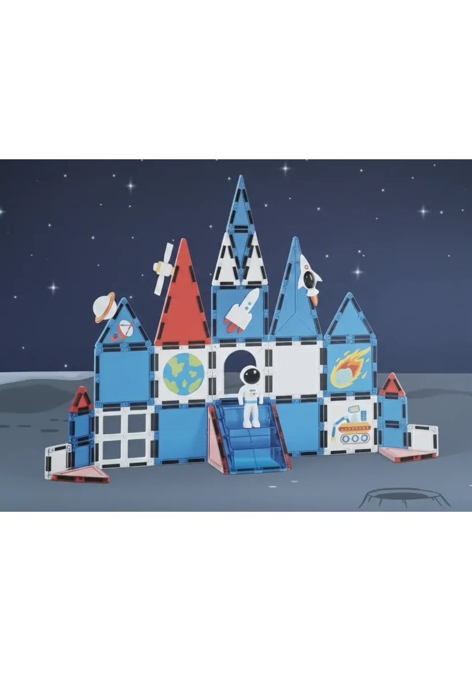 Bloques Magnéticos Astronauta 39 piezas-3