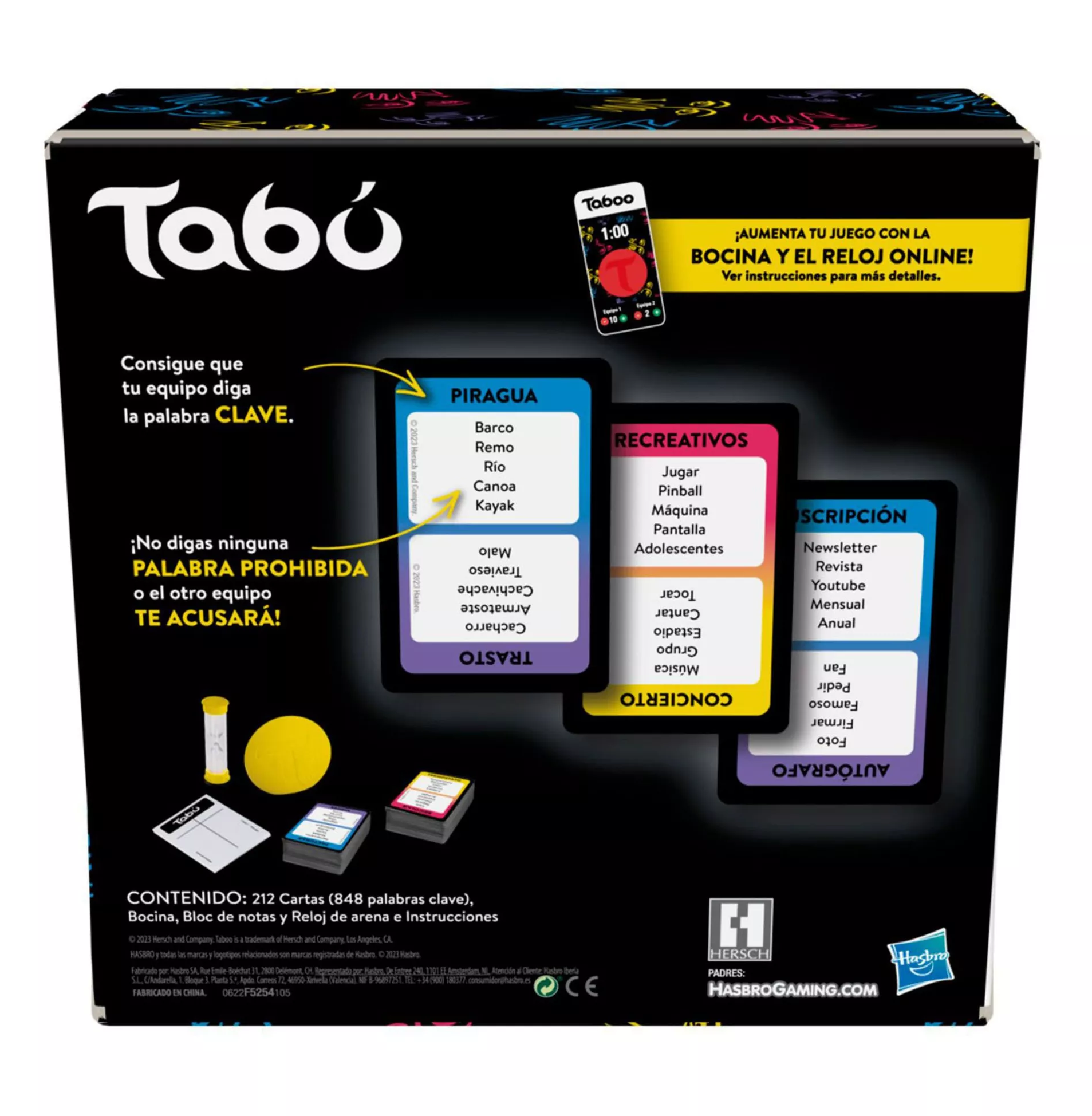 Juego de mesa Hasbro Gaming Tabú-2