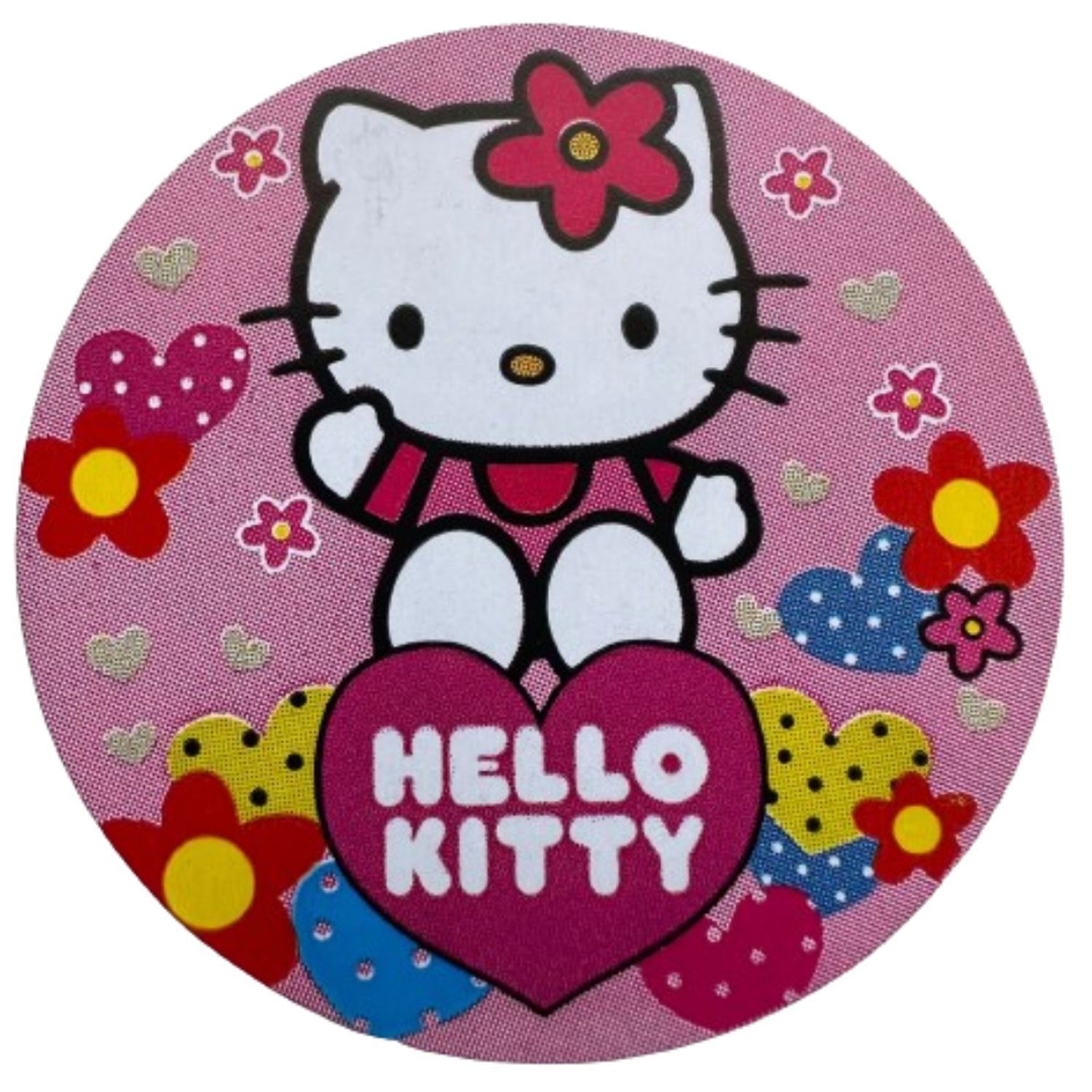 Sticker Hello Kitty 6 Diseños 38mm 100un-6