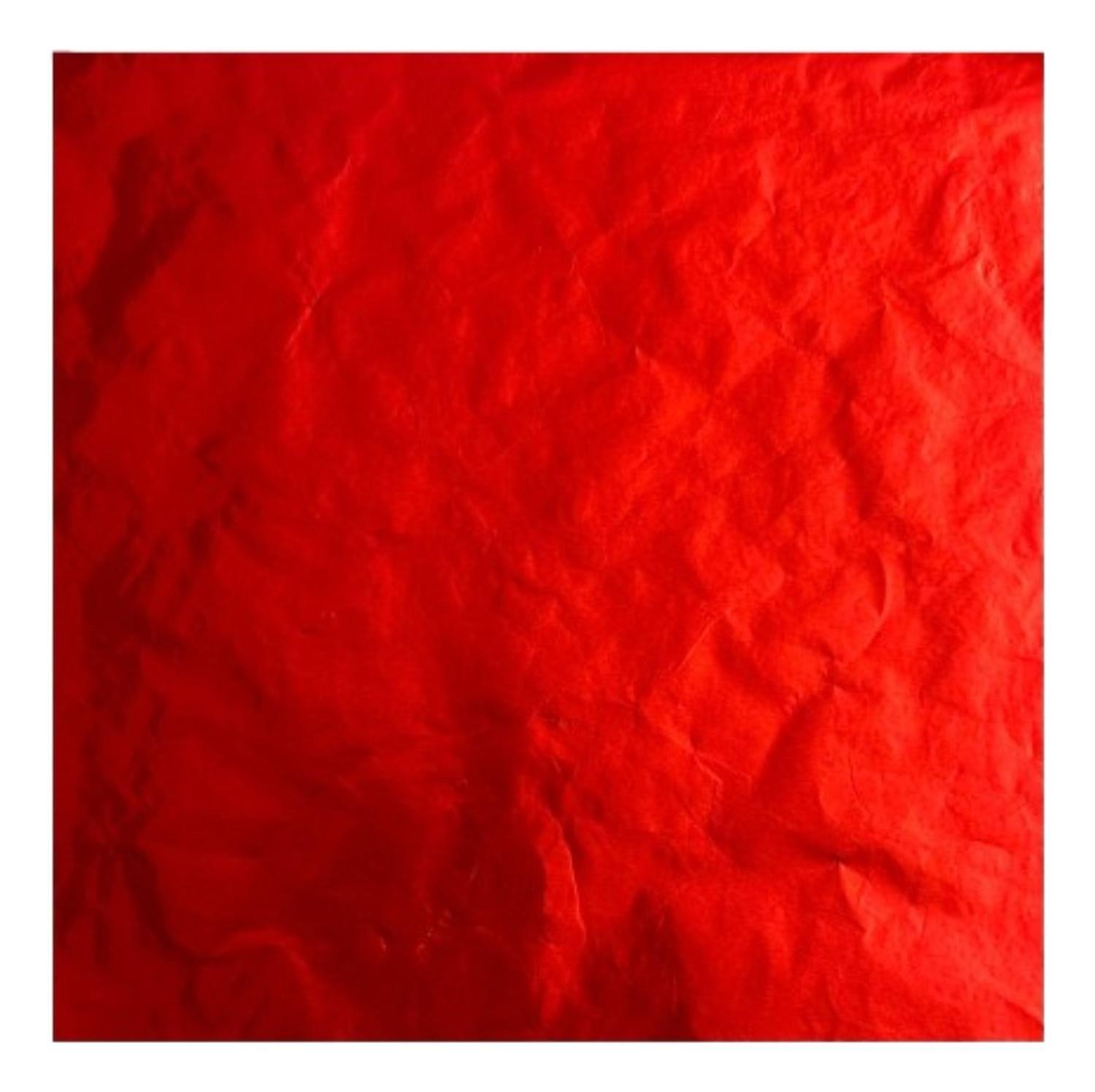 Pliego Papel Aluminio Rojo-0