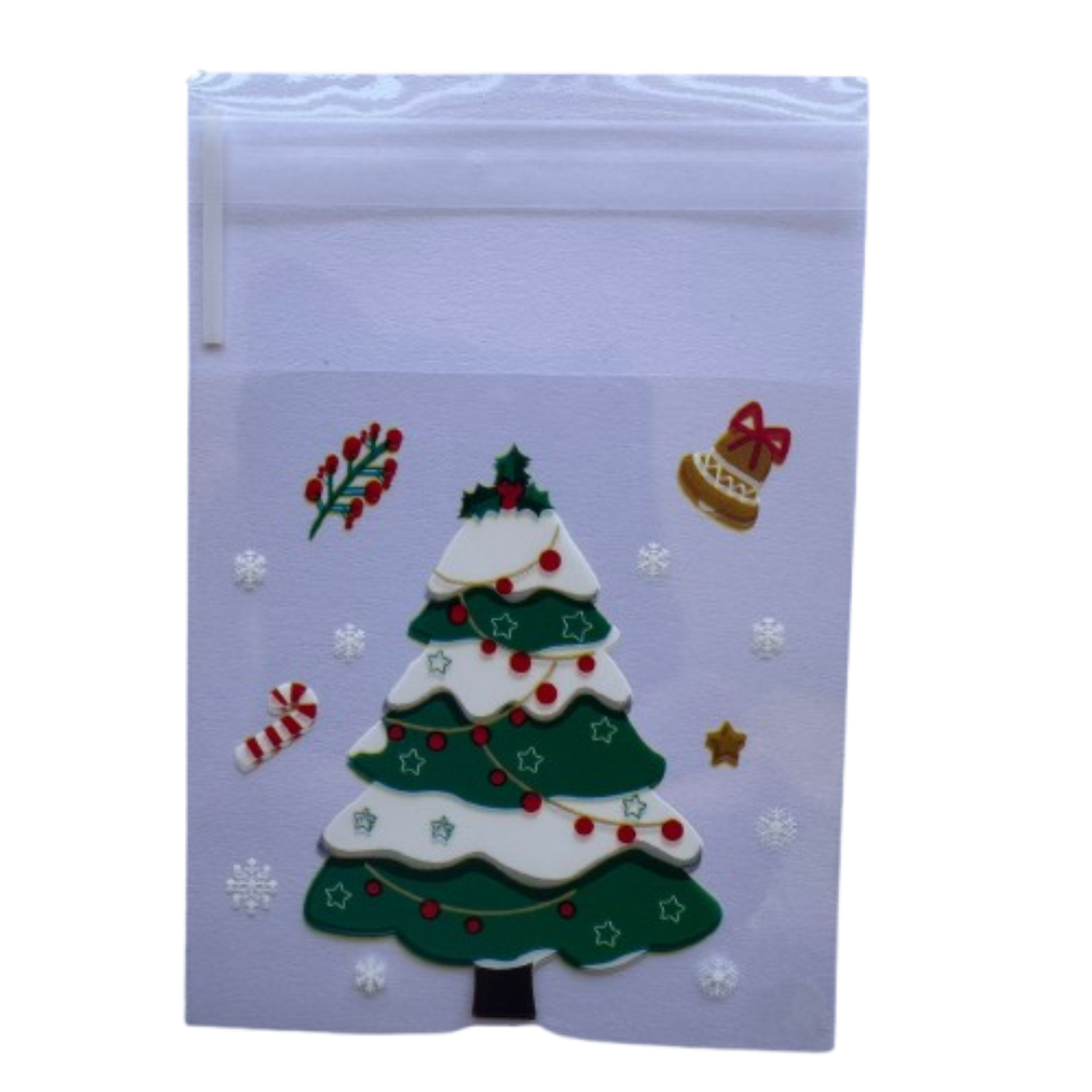 Bolsas Navidad A 7x7+2cm autoadhesivas 100 un-5