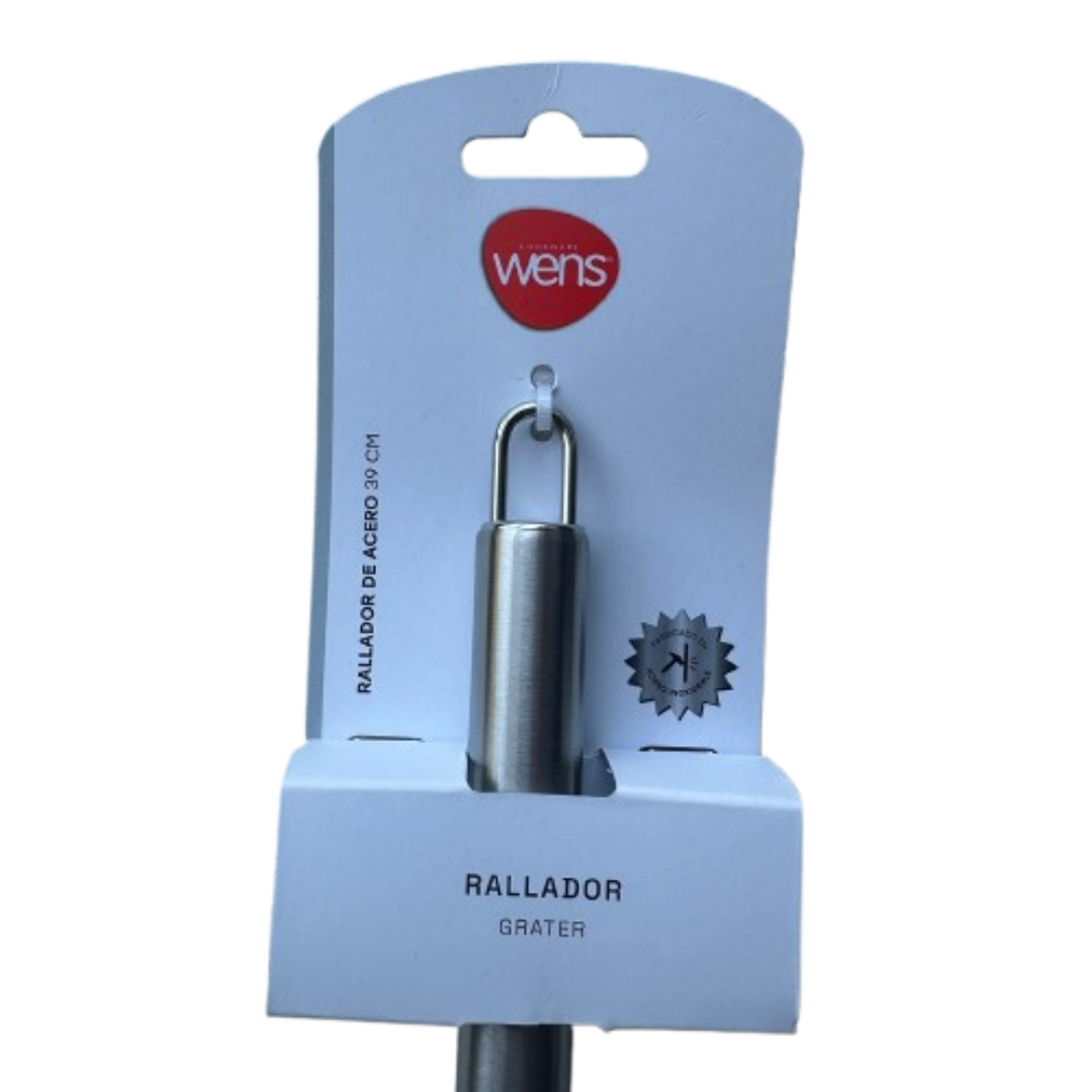 Rallador con Mango Acero Inoxidable Wens 38 cm-2