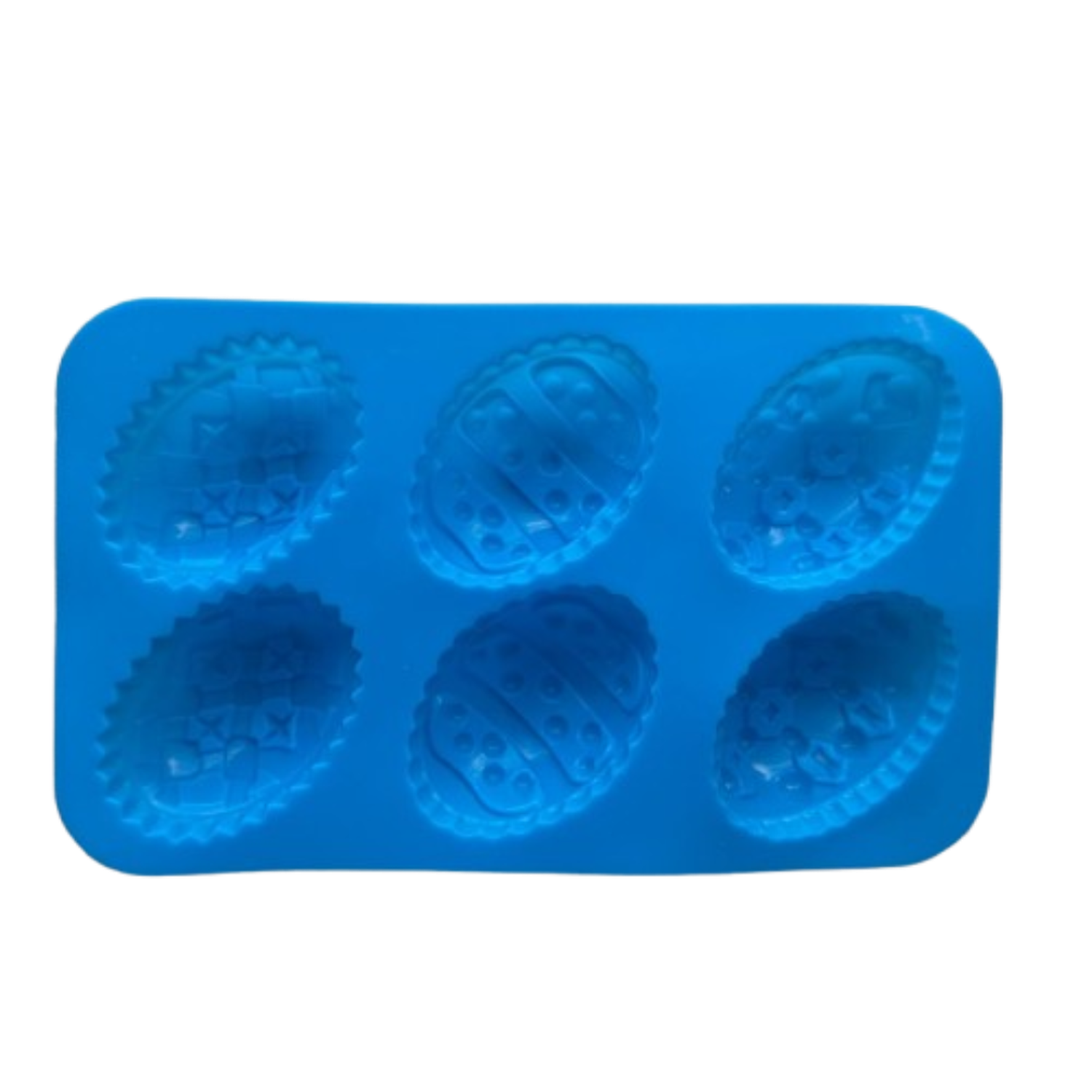 Molde Silicona Huevitos Grandes 6 Cavidades-1