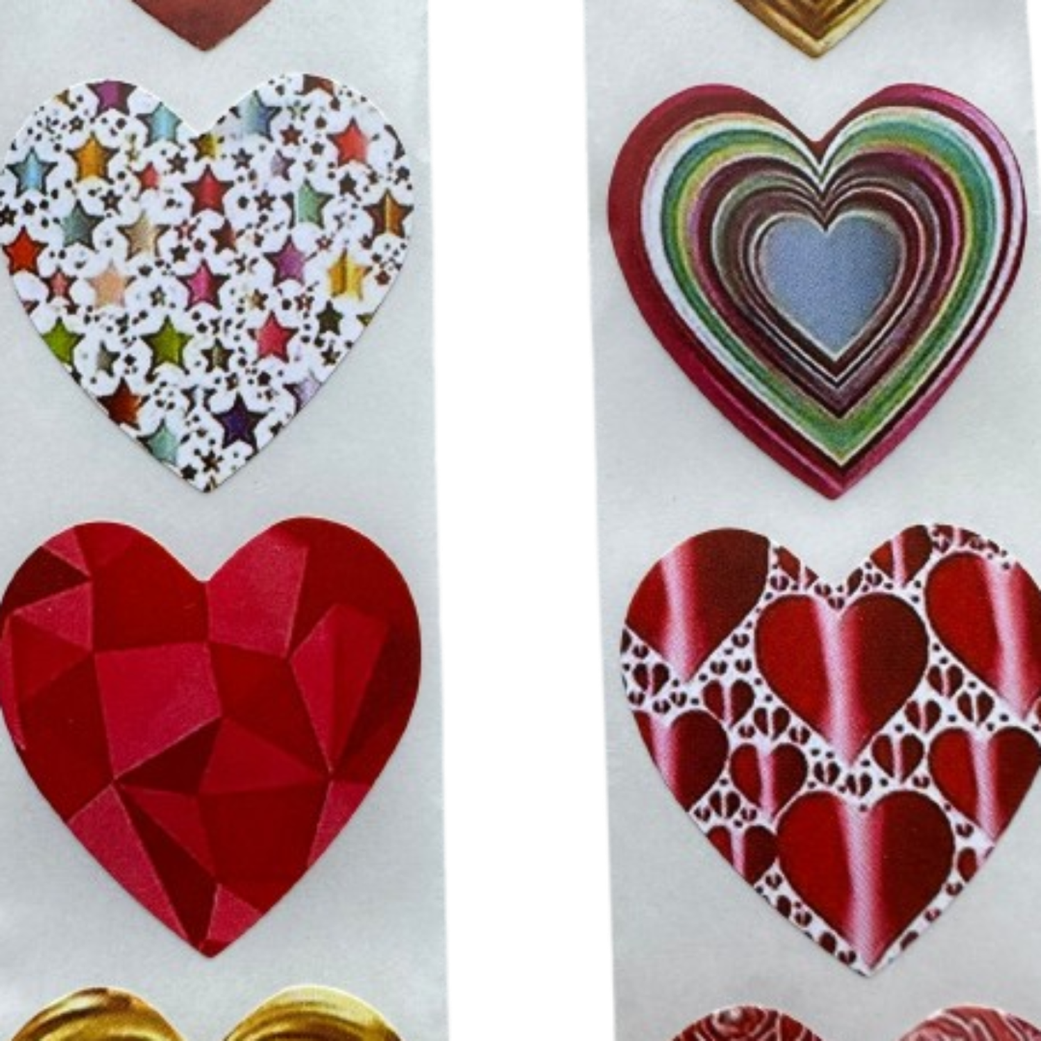 Stickers Corazon B 100un 2,5cm-2