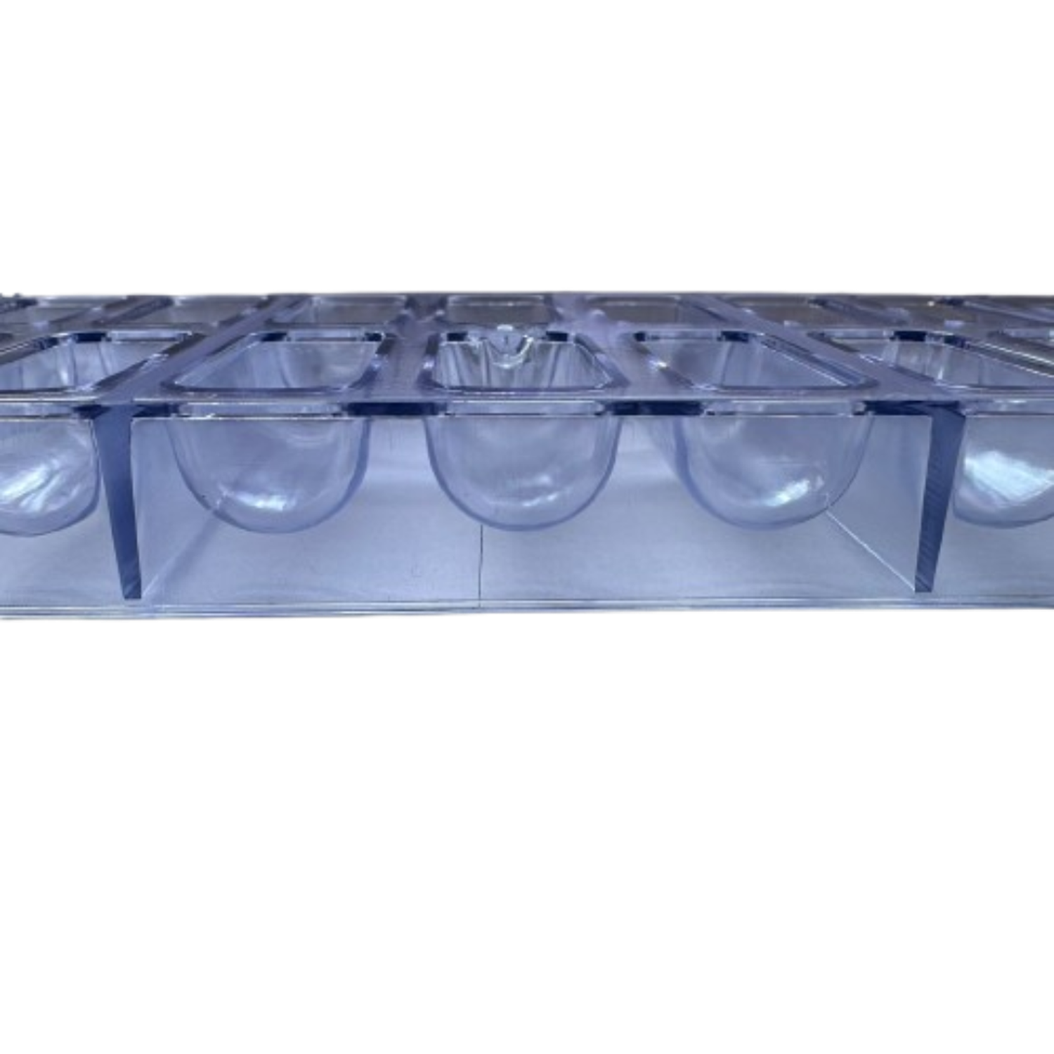 Molde Acrilico para Chocolate Chocotejas 18 cav-2